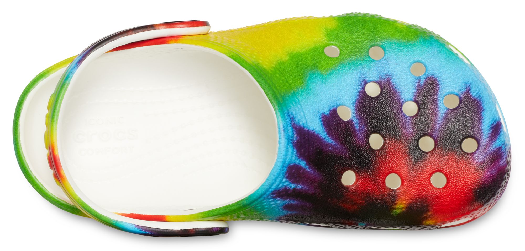 tie dye crocs