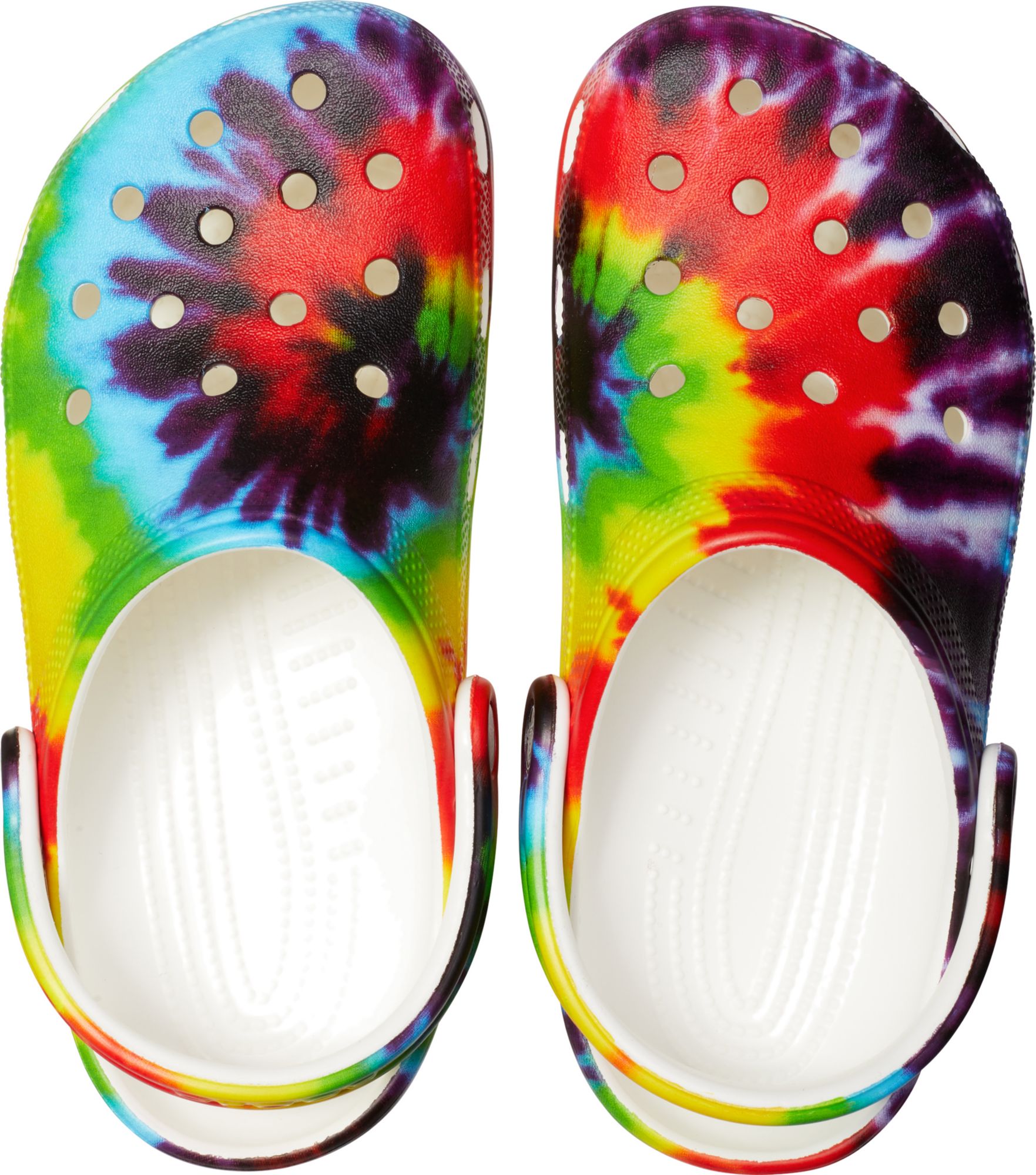 tie dye crocs adults