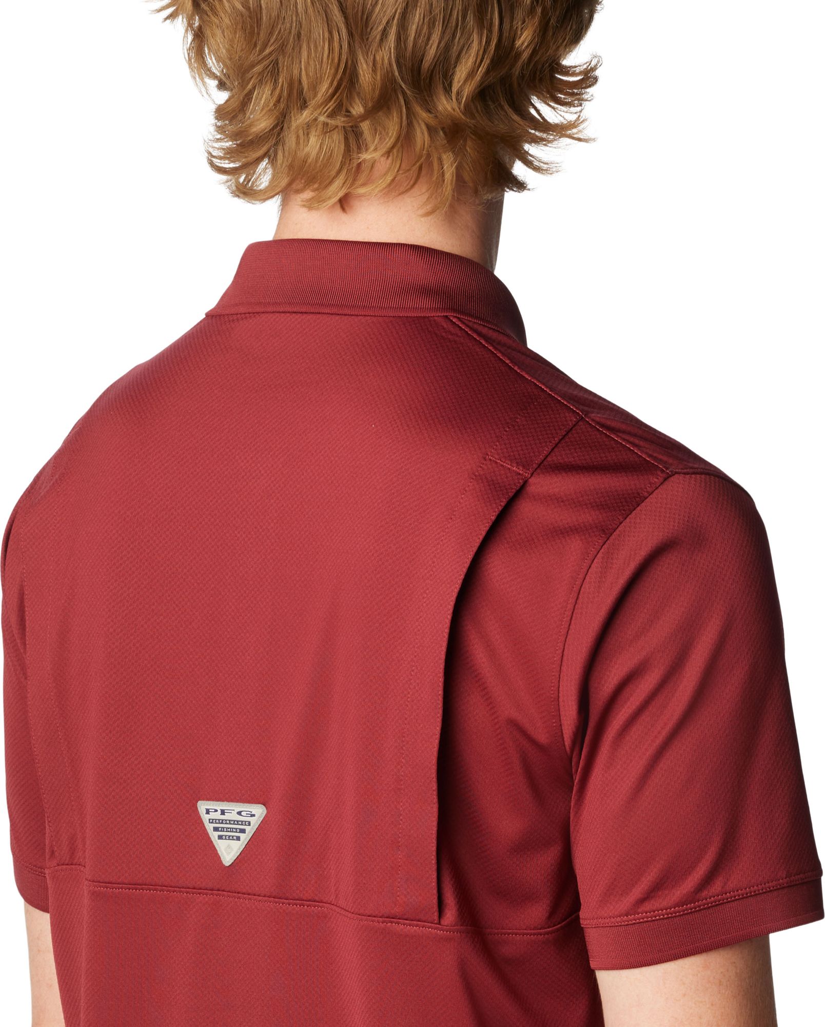 Columbia Men's Florida State Seminoles Garnet Tamiami Performance Polo product image