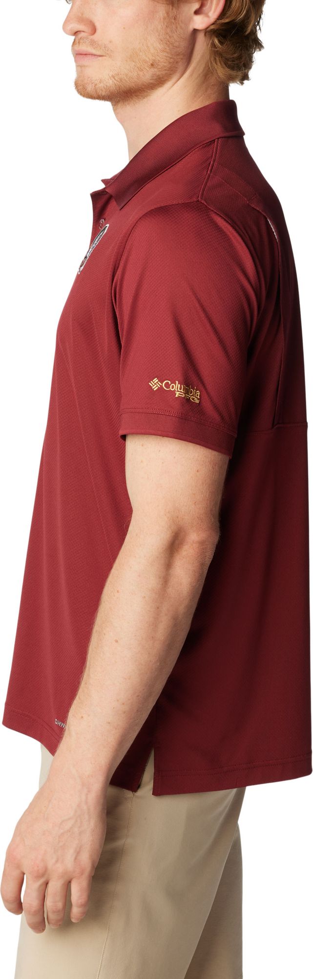 Columbia Men's Florida State Seminoles Garnet Tamiami Performance Polo product image