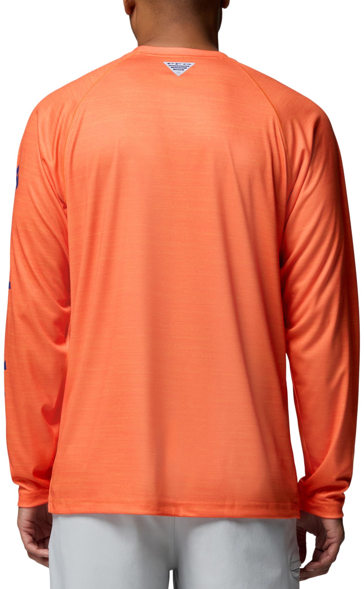 Columbia Men's Florida Gators Orange Terminal Tackle Heather Long Sleeve Shirt product image