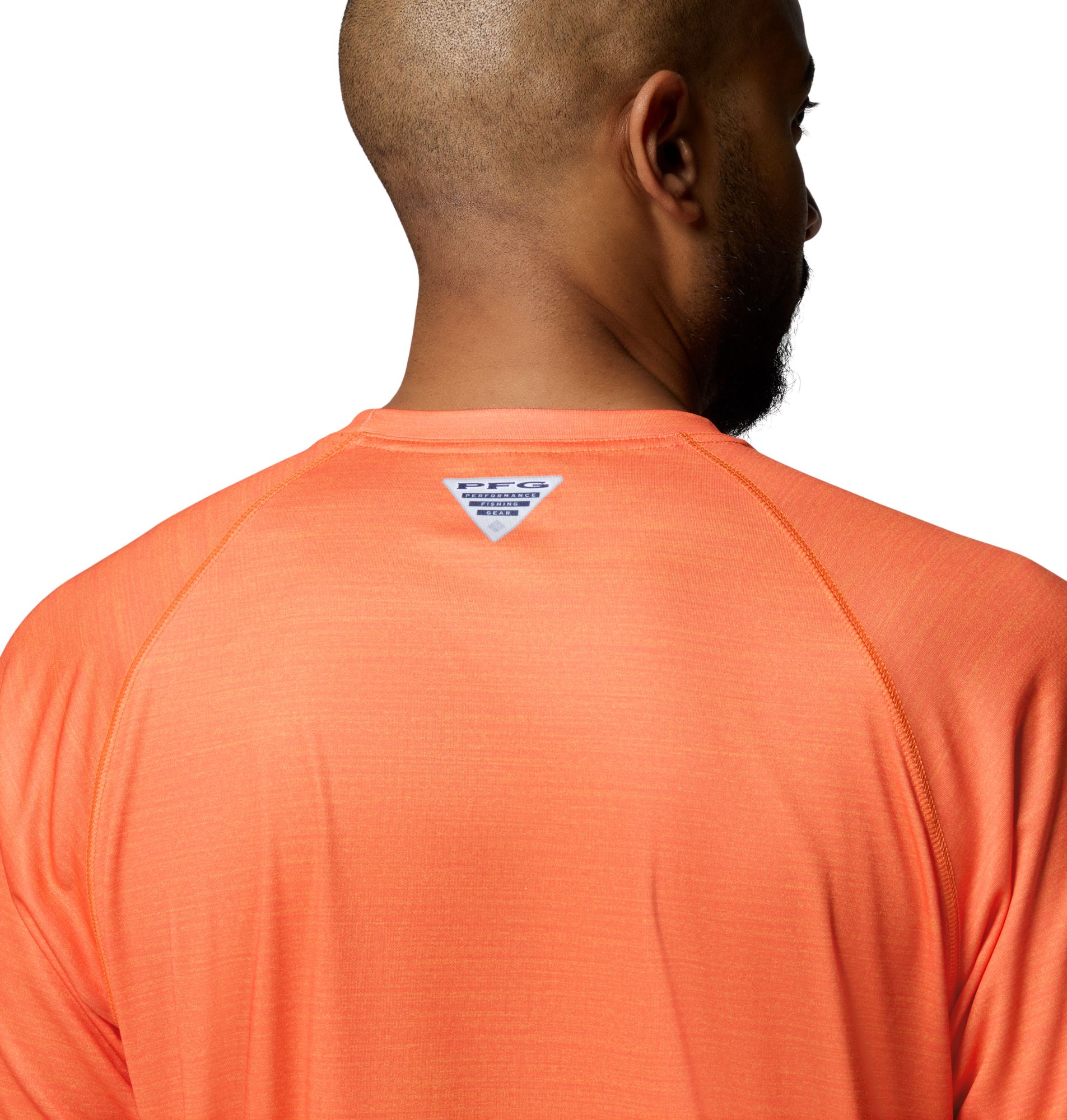 Columbia Men's Florida Gators Orange Terminal Tackle Heather Long Sleeve Shirt product image