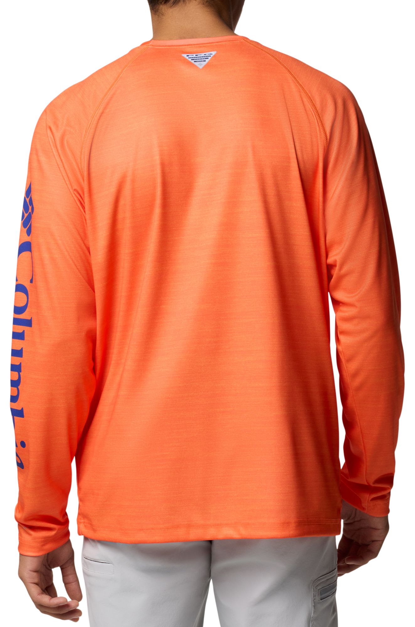 Columbia Men's Florida Gators Orange Terminal Tackle Heather Long Sleeve T-Shirt product image
