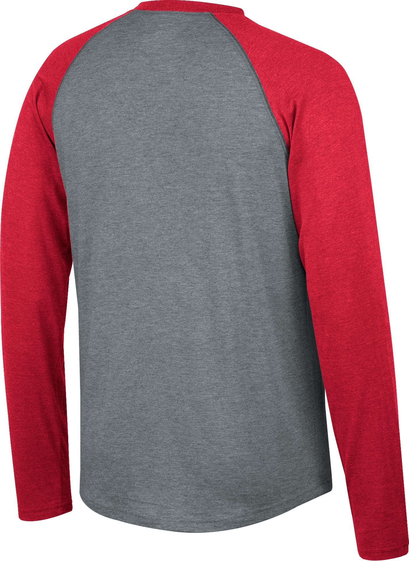 Top of the World Men's Oklahoma Sooners Grey Raglan Long Sleeve T-Shirt product image