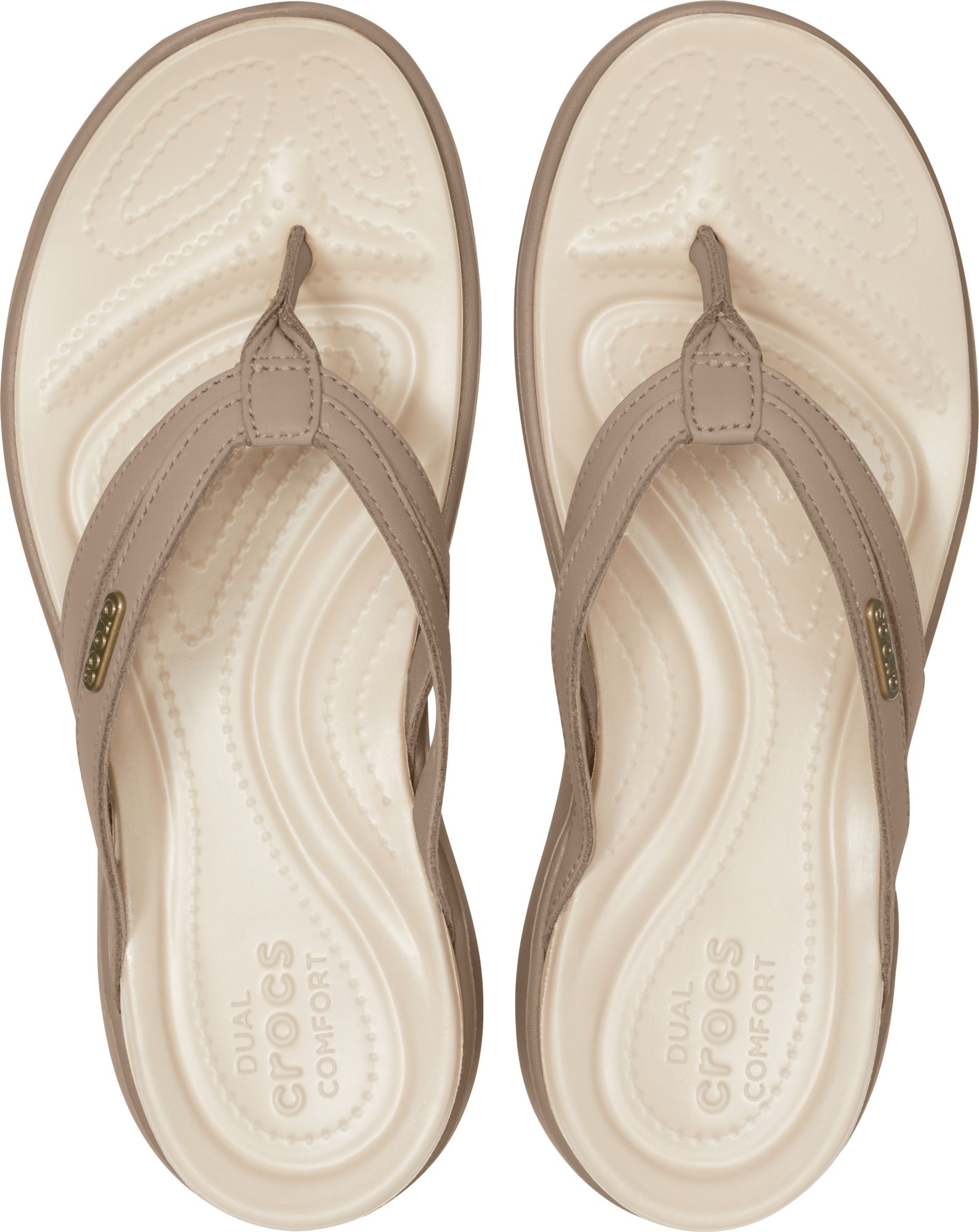 crocs capri strappy flip flops