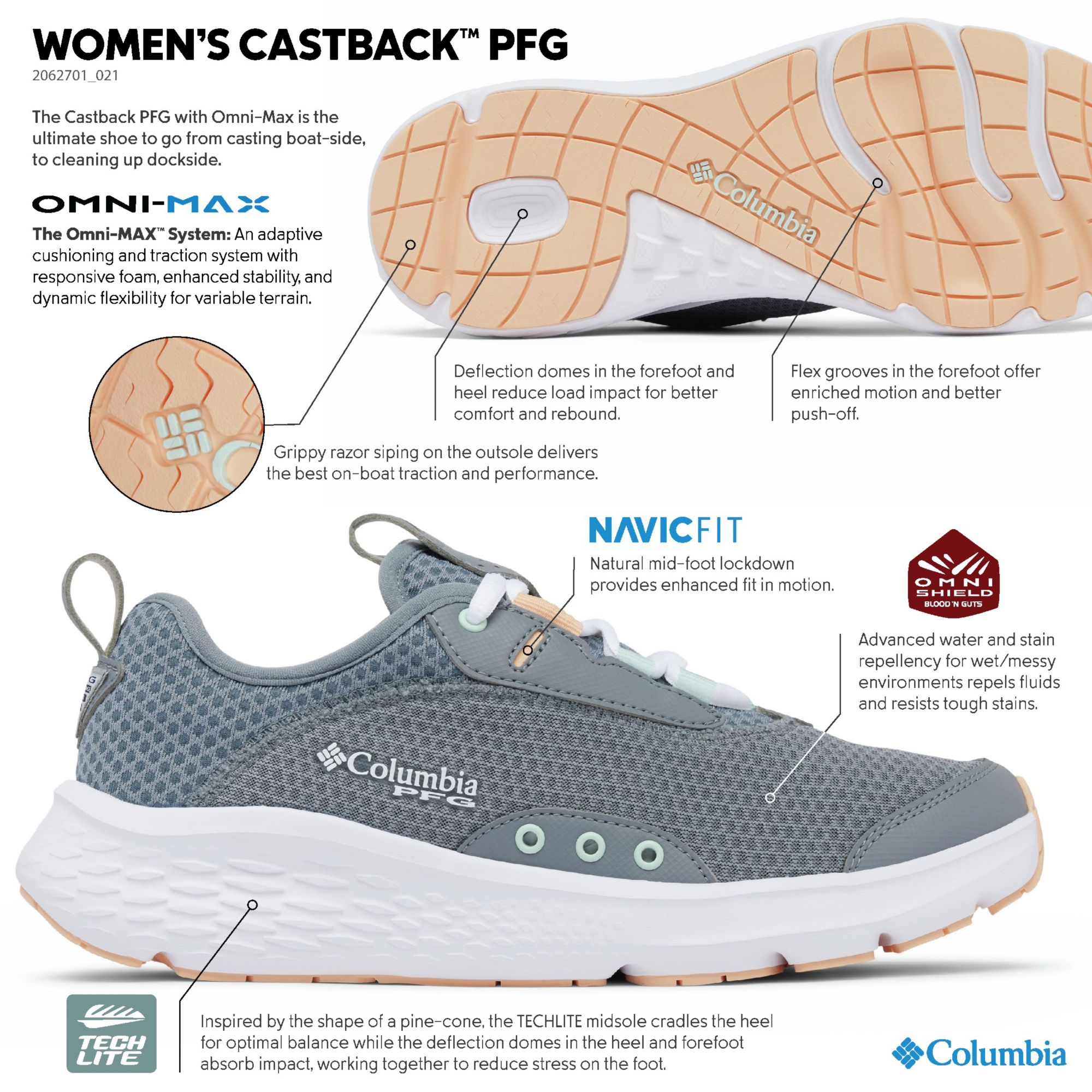 Columbia Women's PFG Castback Shoes product image