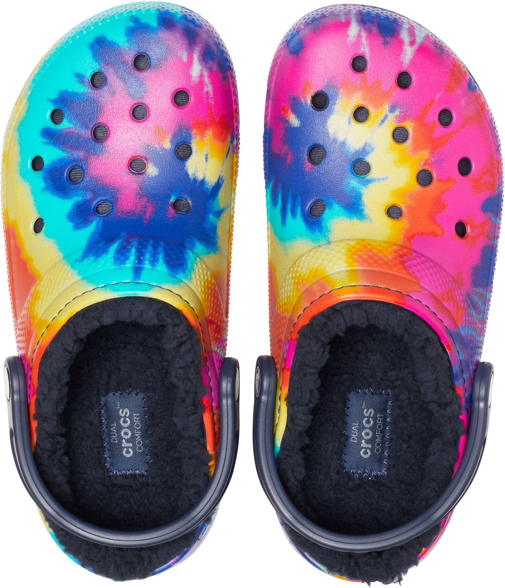 tie dye crocs adults