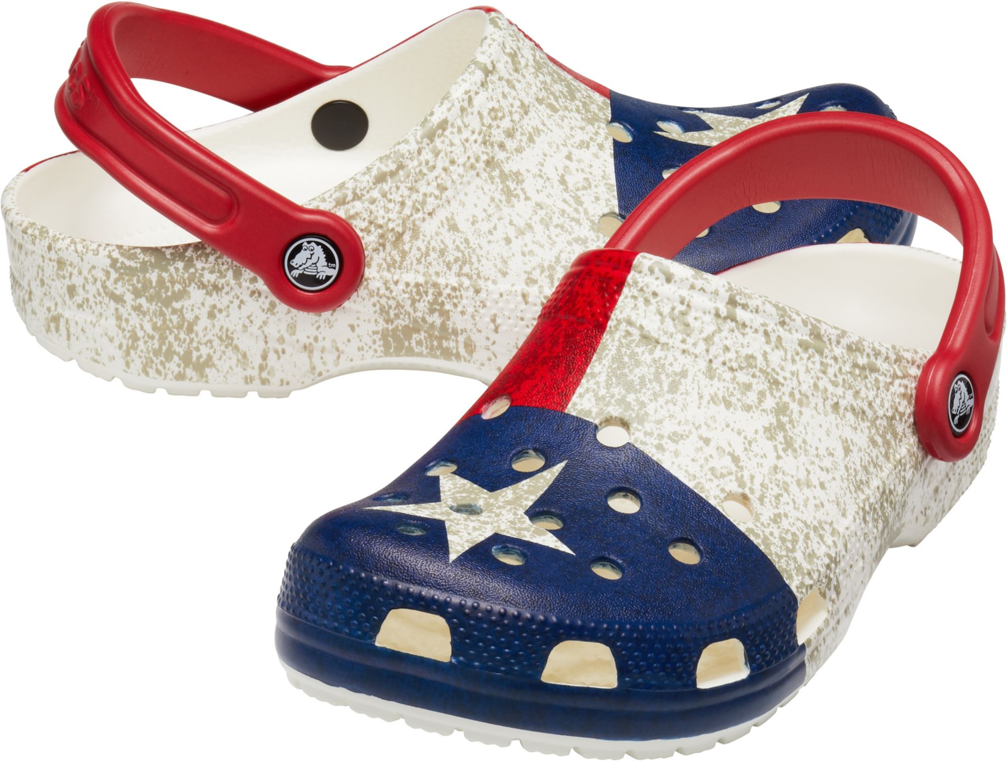 Crocs Classic Texas Flag Clogs product image