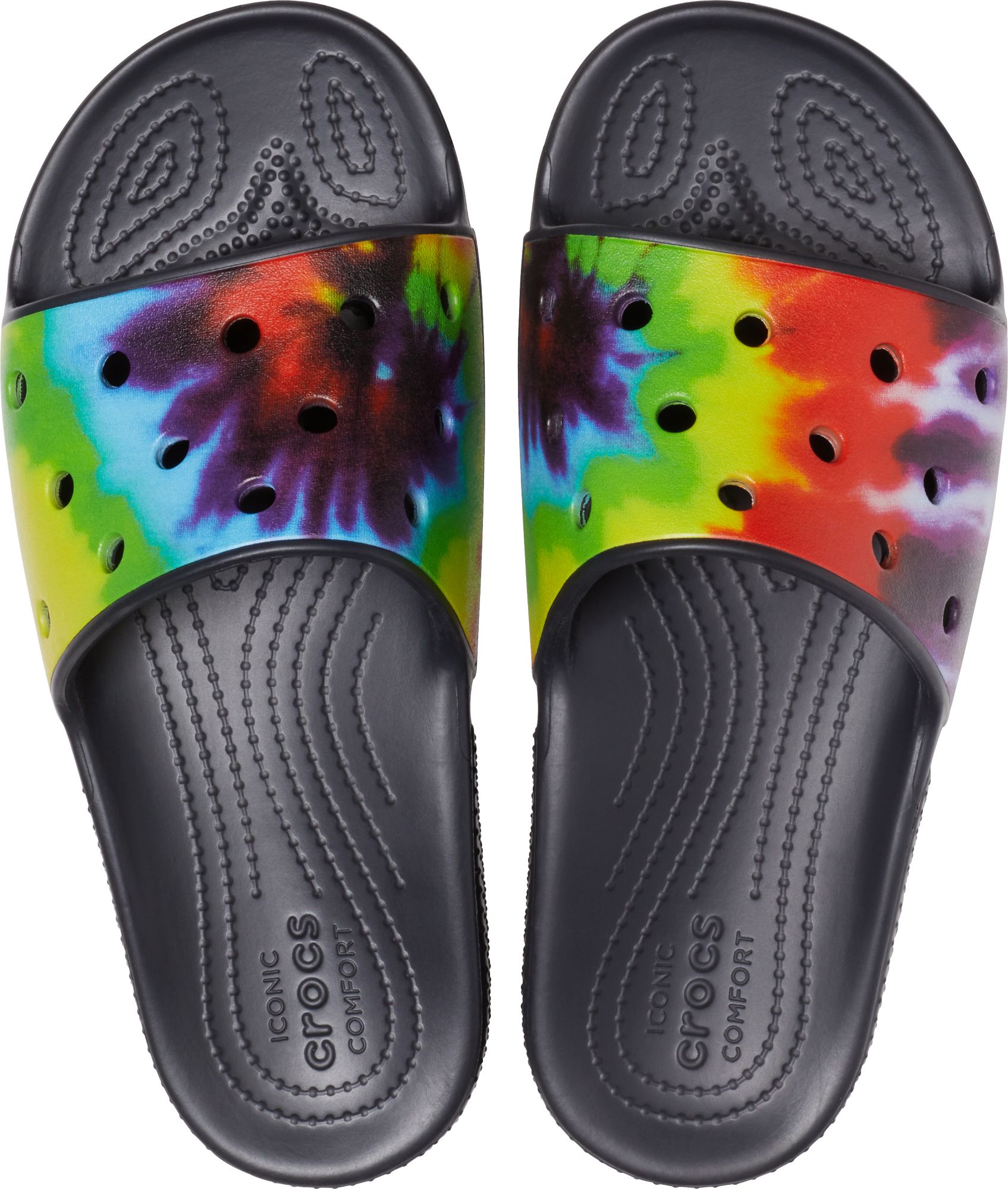 tie dye crocs adults