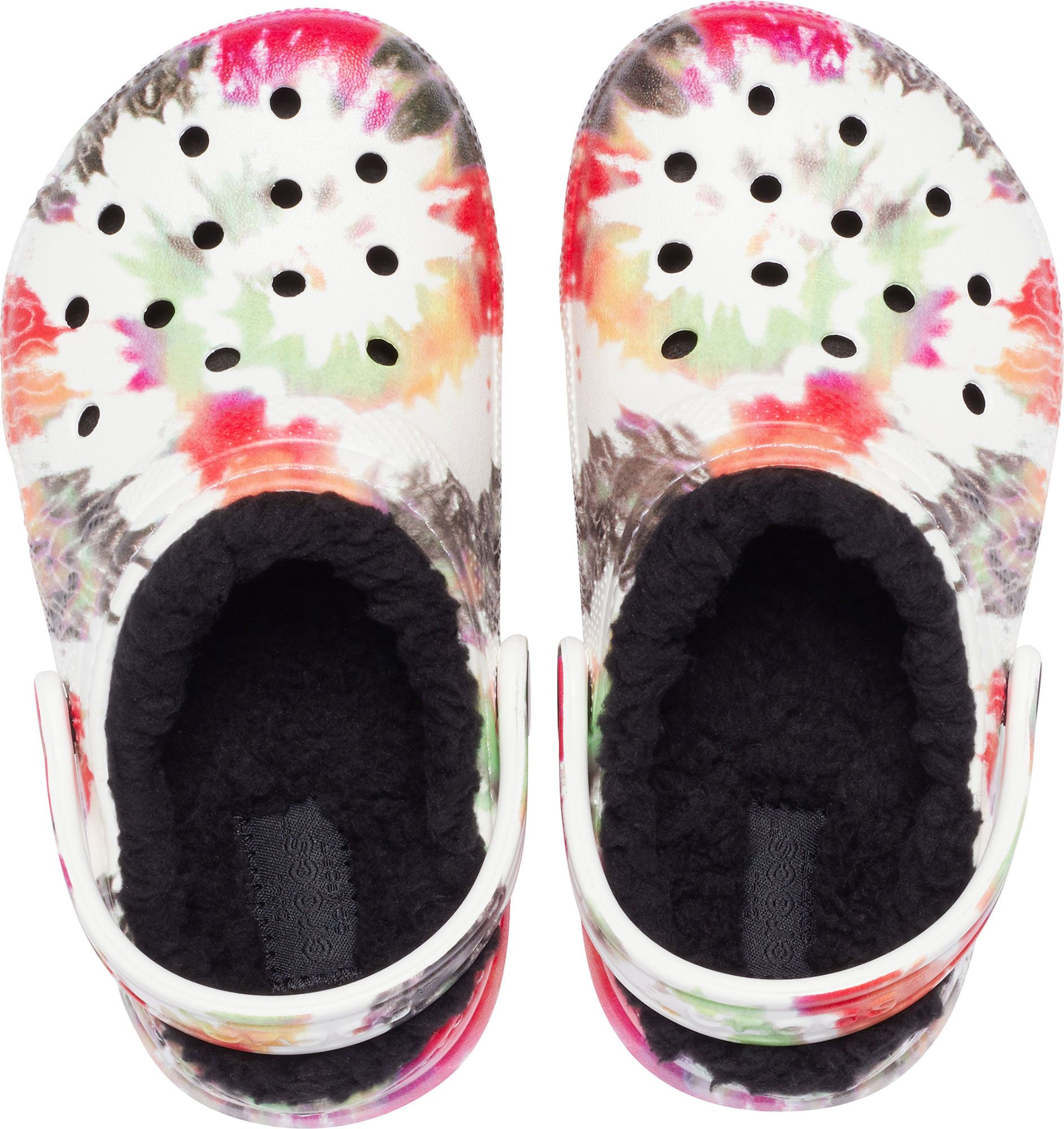 Crocs Kids' Classic Tie Dye Lined Clogs product image