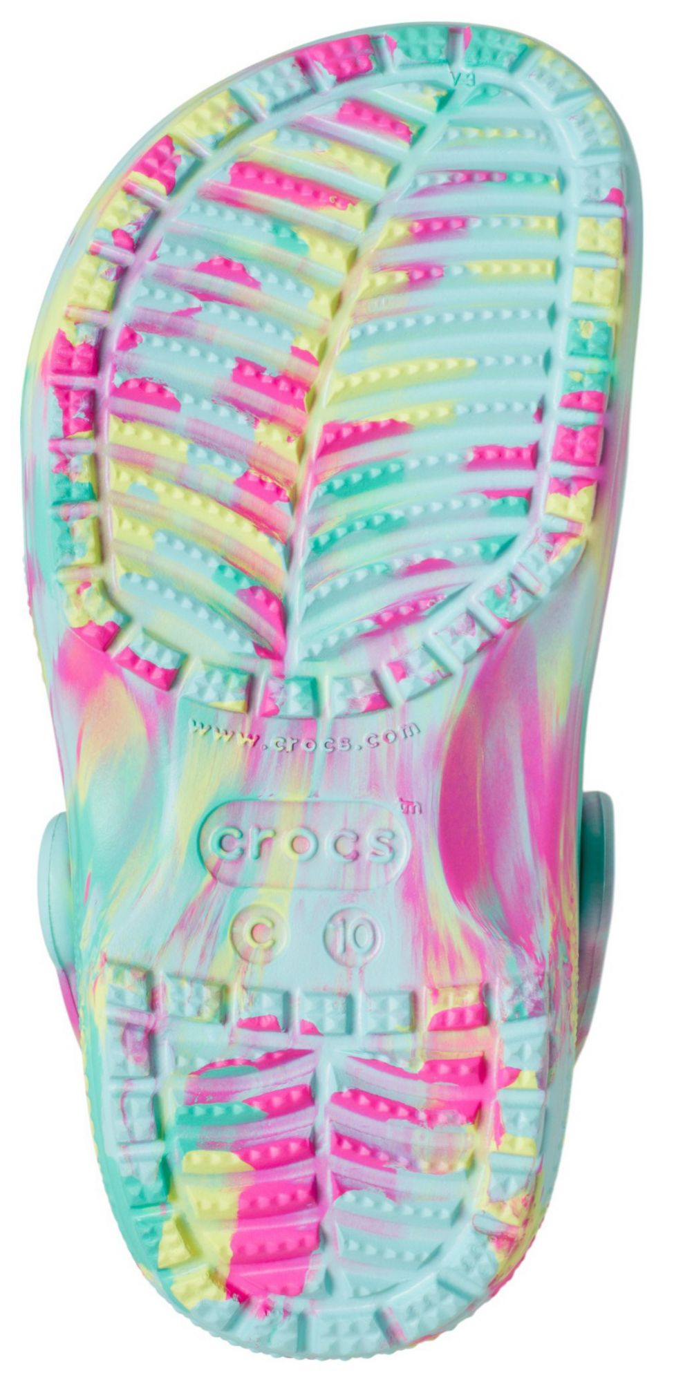 Crocs Toddler Classic Marbled Clogs product image