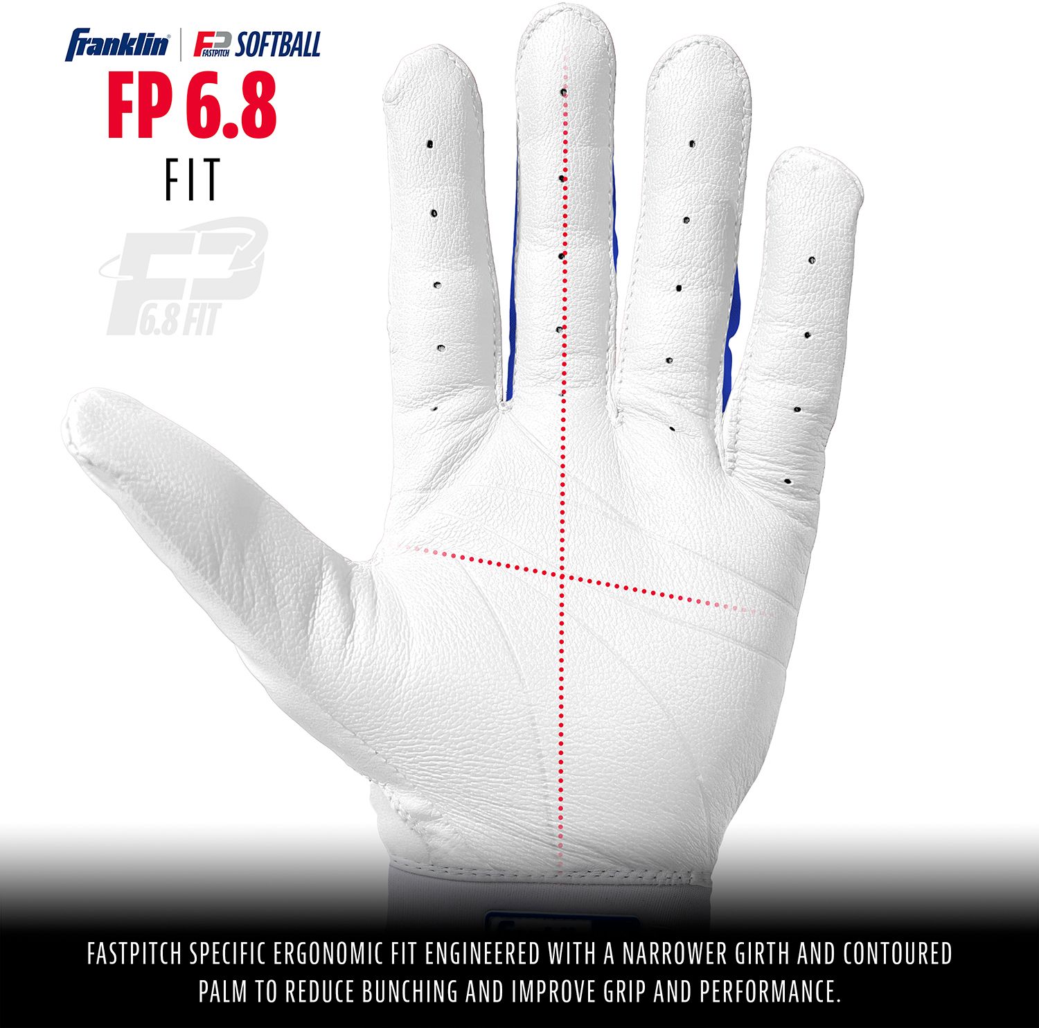 Franklin Women's CFX Pro Softball Batting Gloves product image