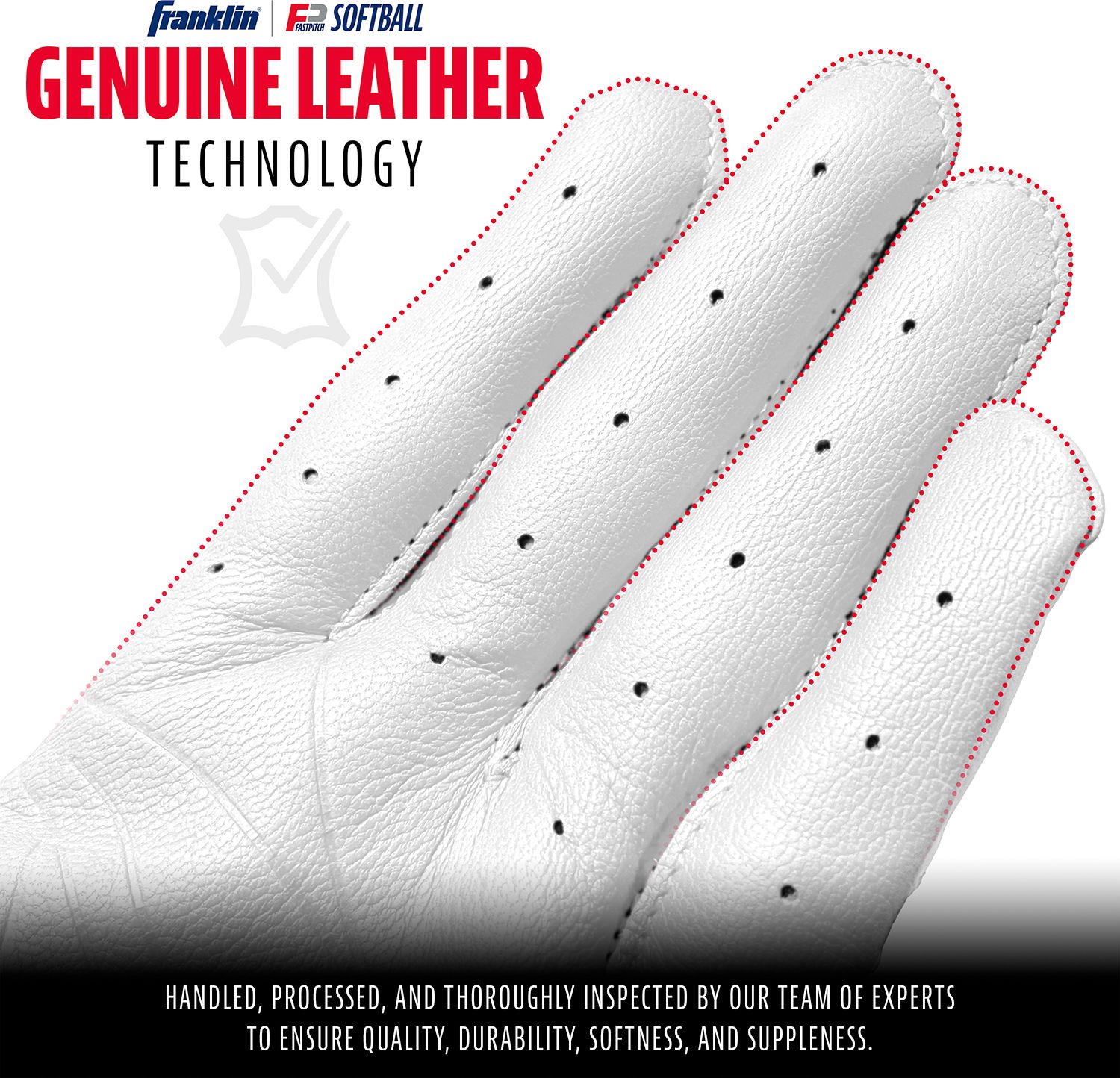 Franklin Women's CFX Pro Softball Batting Gloves product image