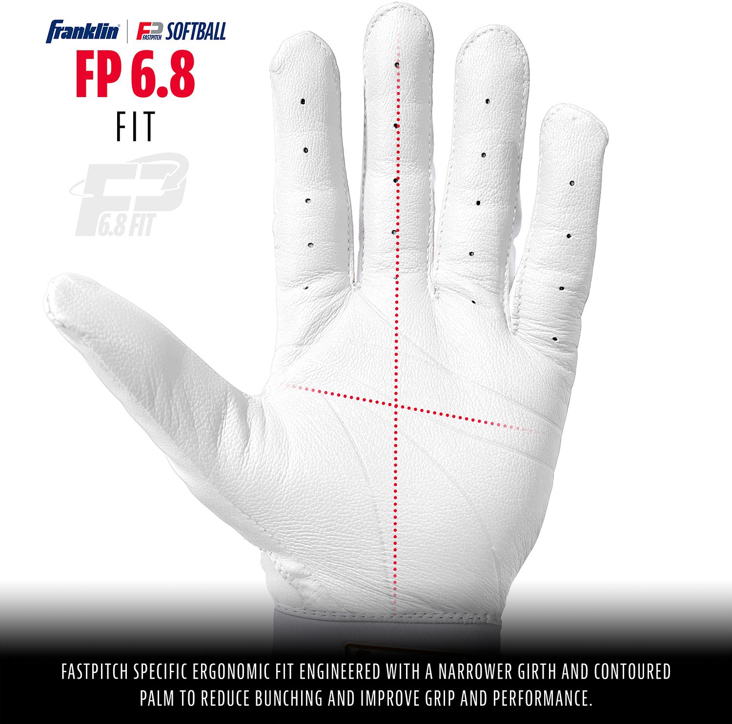 Franklin Women's CFX Pro Softball Batting Gloves product image