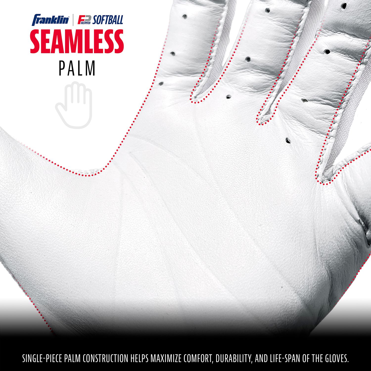 Franklin Women's CFX Pro Softball Batting Gloves product image