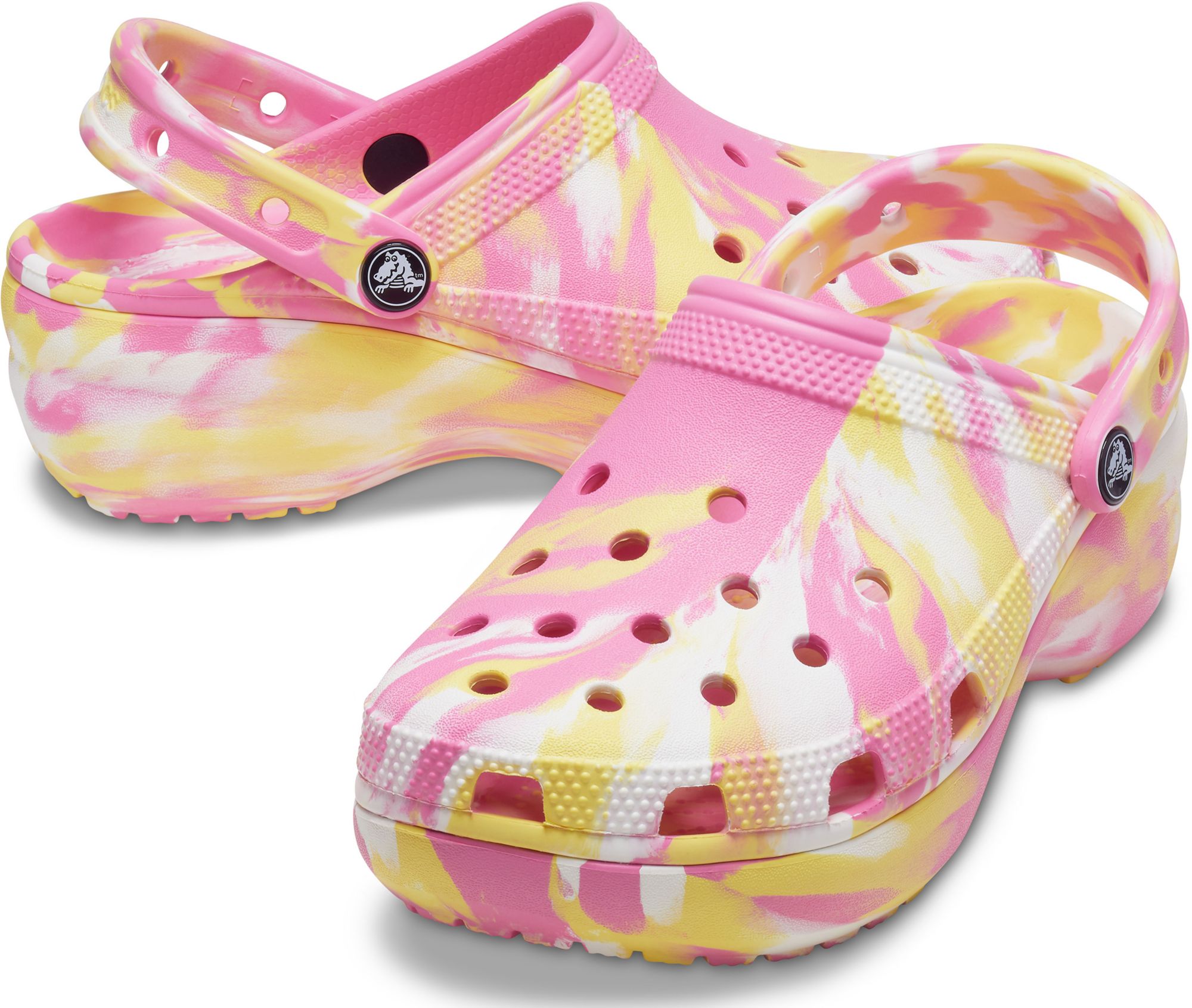 Crocs Women's Classic Platform Marbled Clogs product image