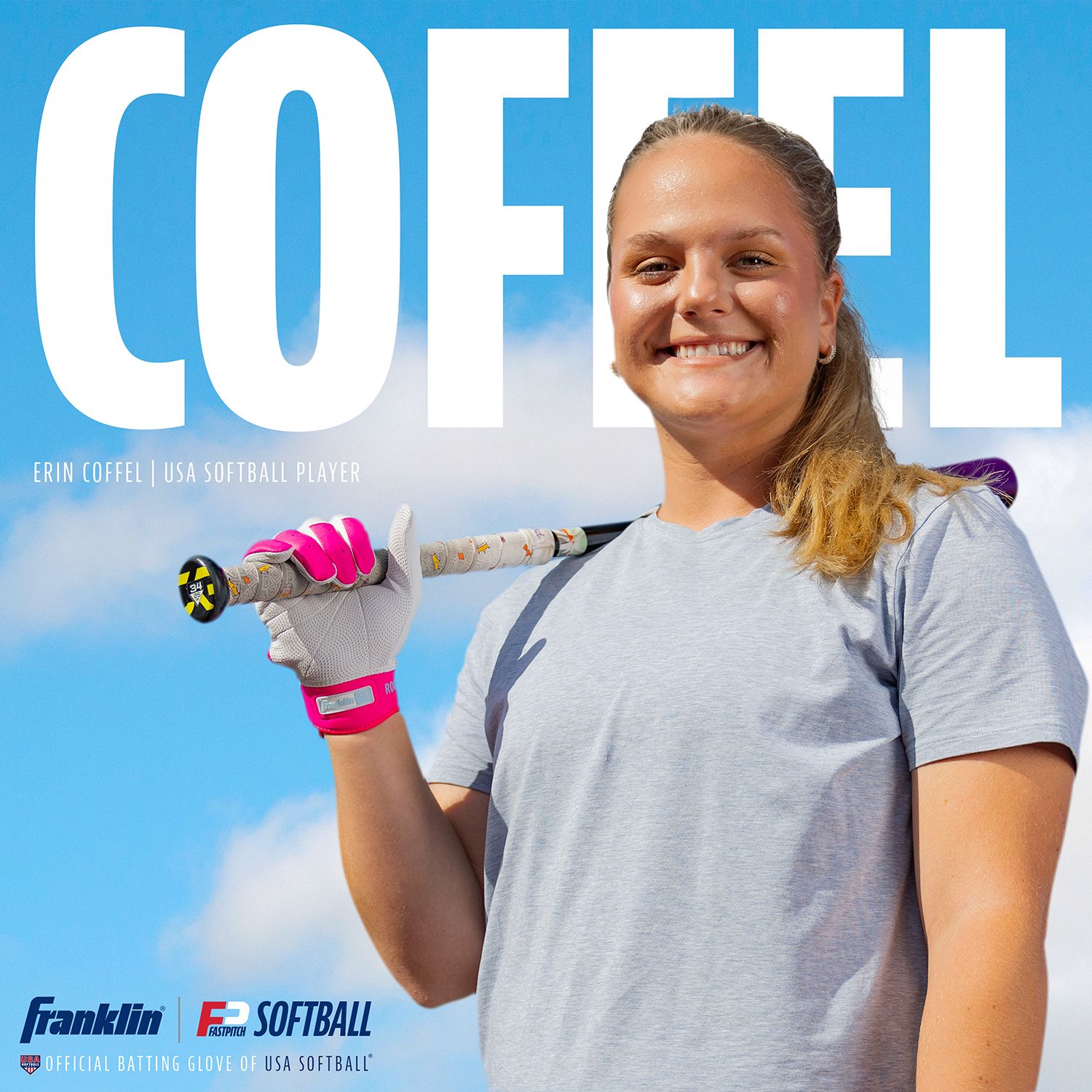 Franklin Women's CFX Pro Softball Batting Gloves product image