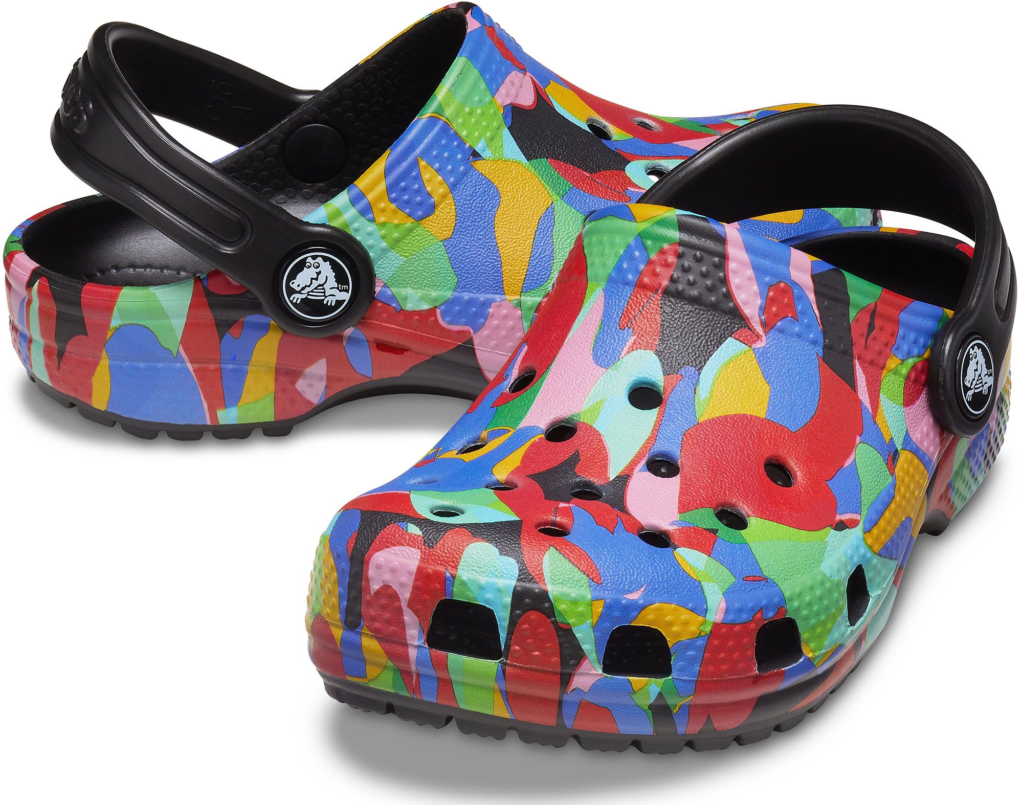 Crocs Kids' Classic Tie Dye Clogs product image