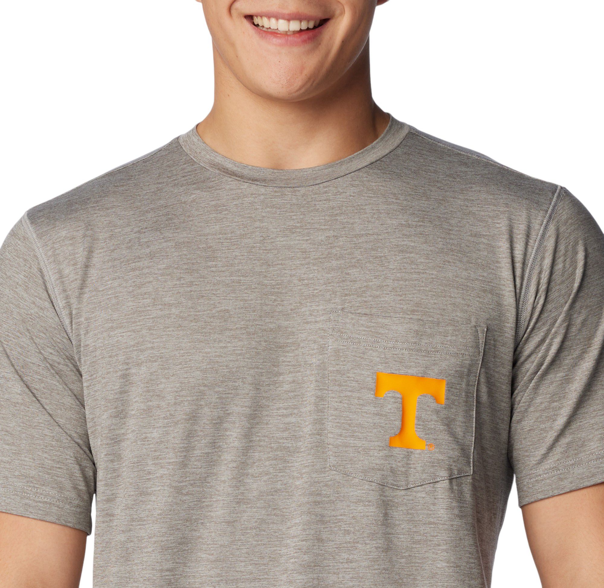 Columbia Men's Tennessee Volunteers Grey Tech Trail Performance Shirt product image
