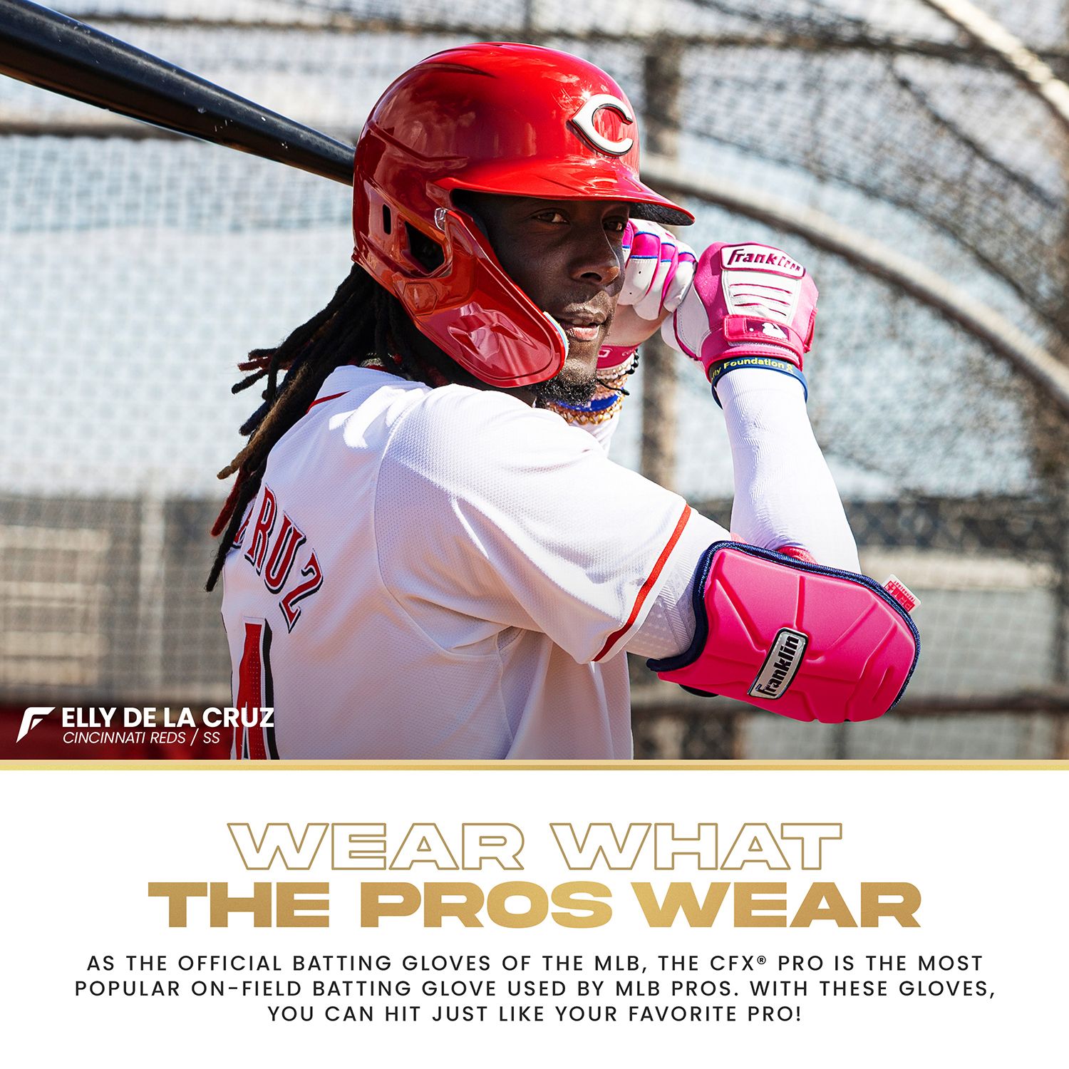 Franklin Youth CFX Pro Batting Gloves product image