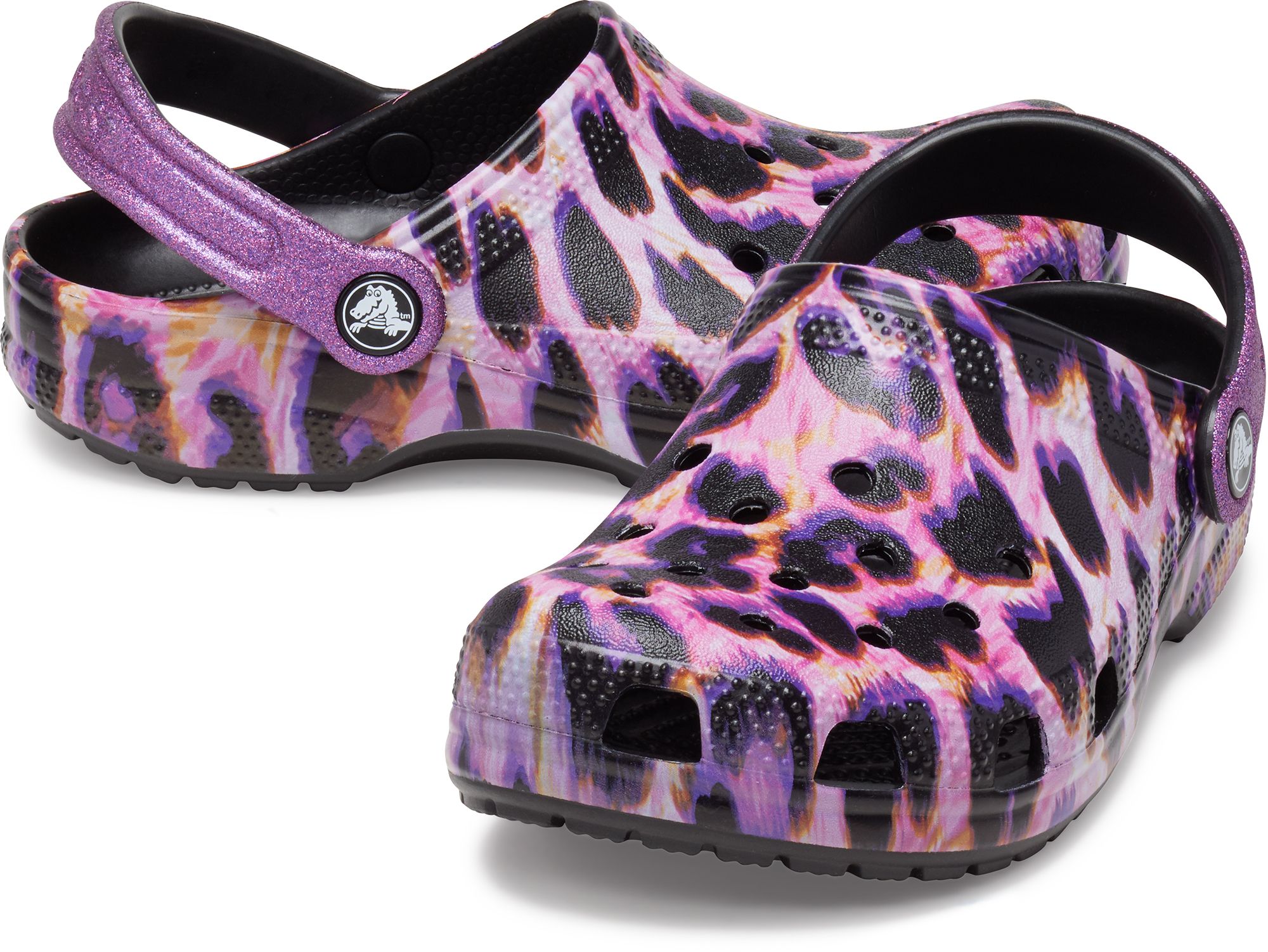 Crocs Kids' Classic Animal Print Clogs product image