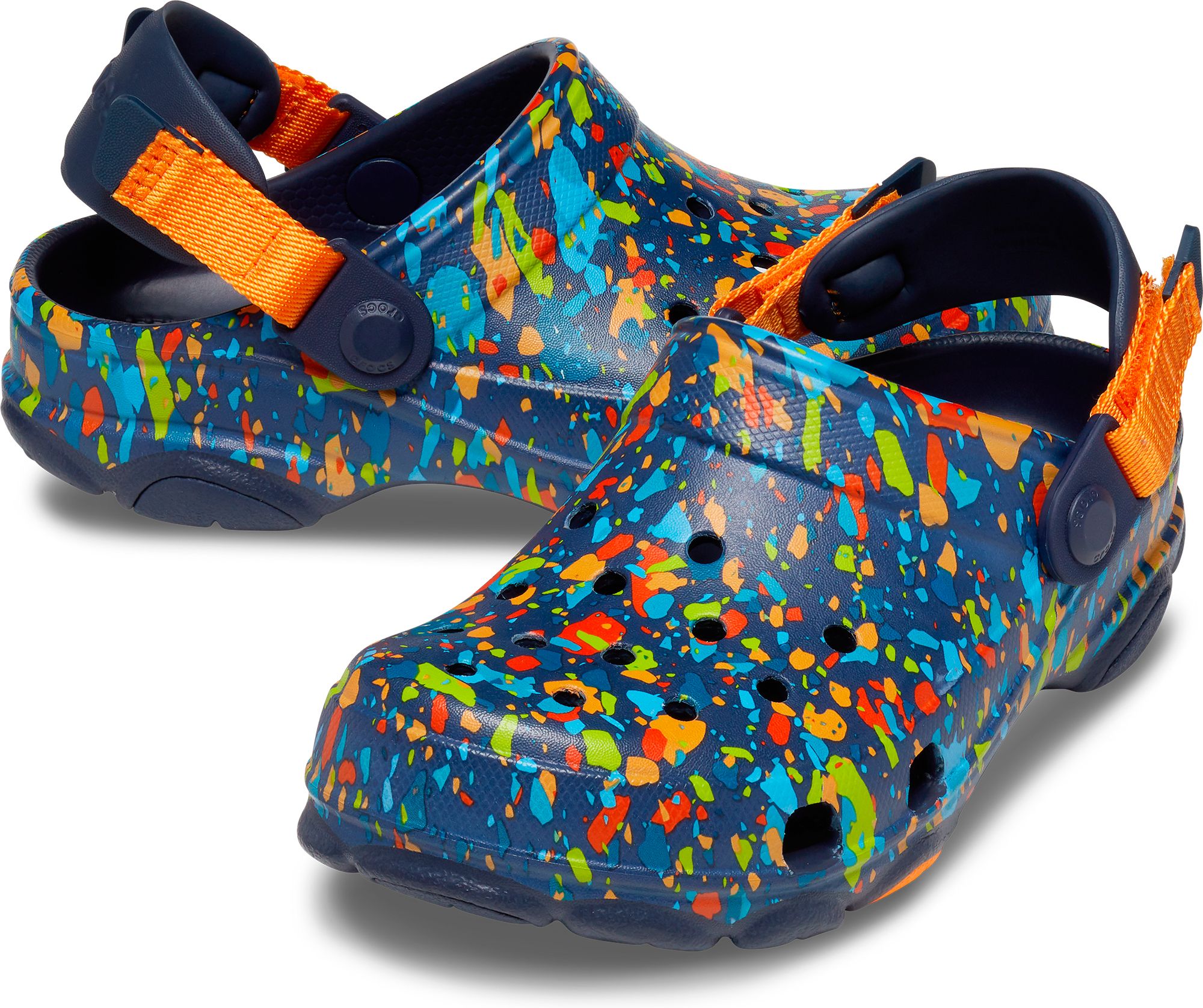 Crocs Kids' Classic All-Terrain Terrazzo Clogs product image