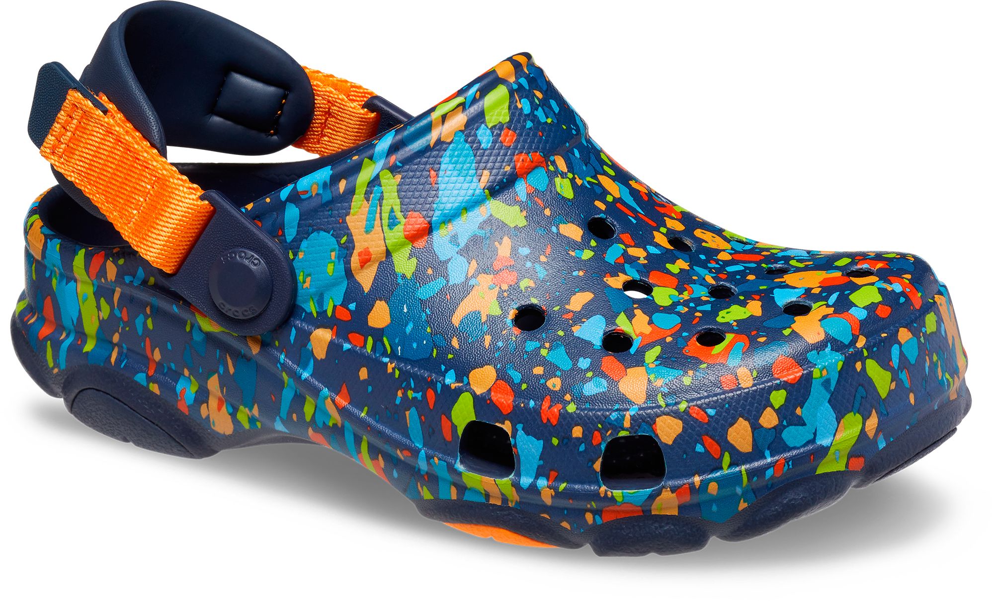 Crocs Kids' Classic All-Terrain Terrazzo Clogs product image