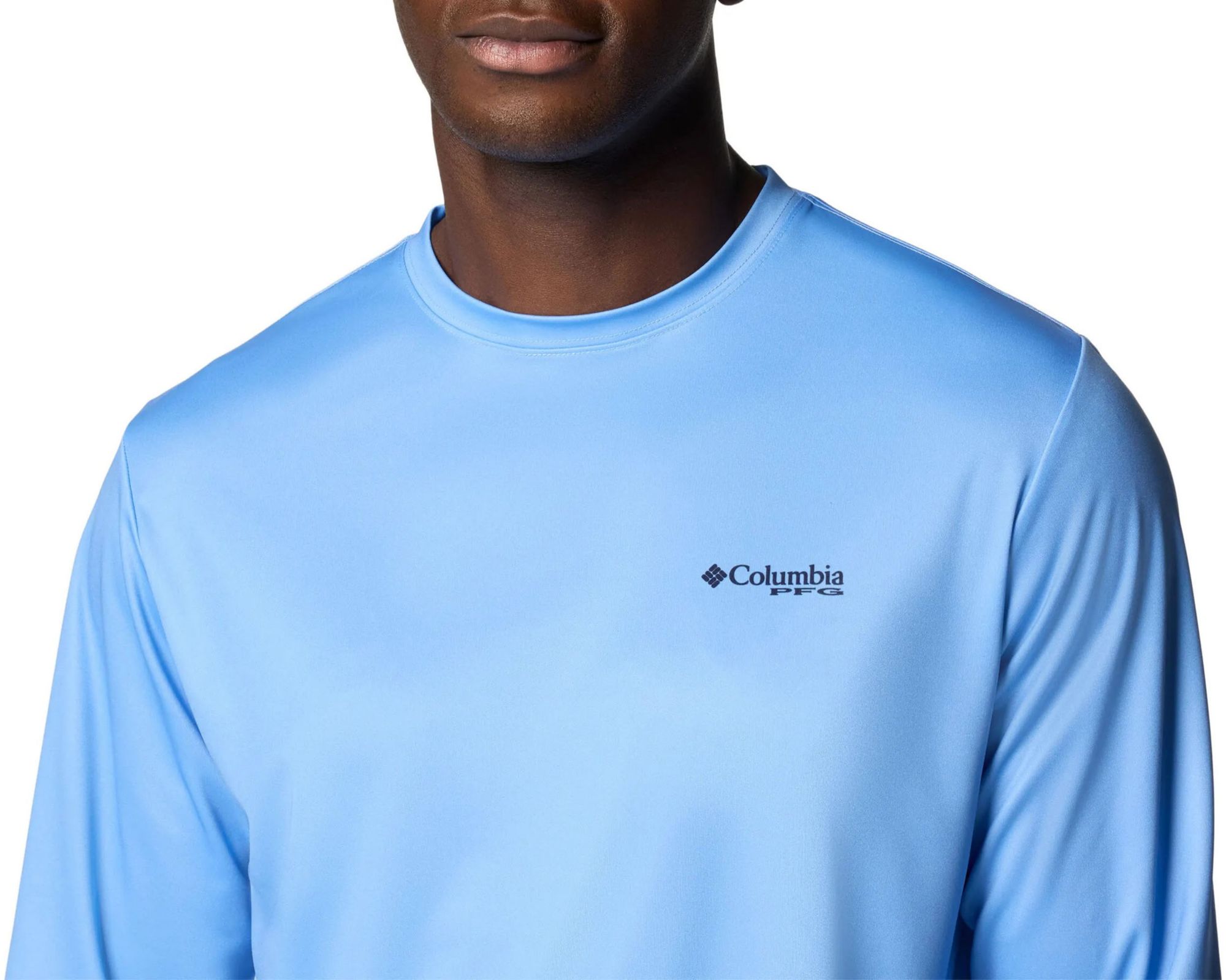 Columbia Men's Terminal Tackle PFG Fins and Stripes Long Sleeve Shirt product image