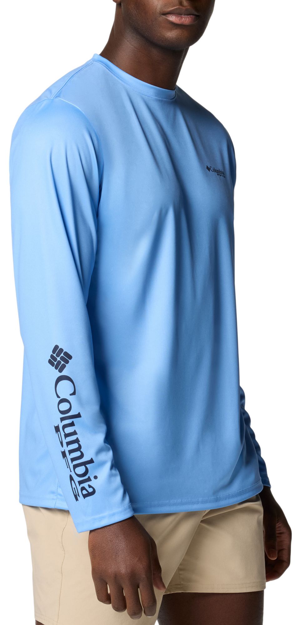 Columbia Men's Terminal Tackle PFG Fins and Stripes Long Sleeve Shirt product image