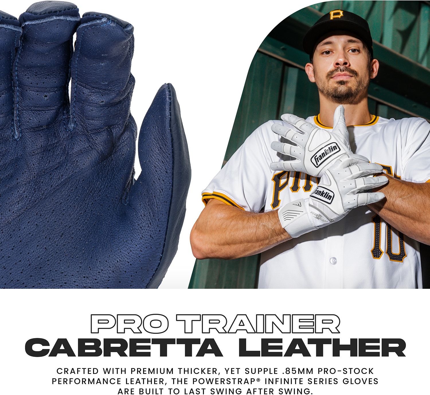 Franklin Adult Powerstrap Infinite Batting Gloves product image