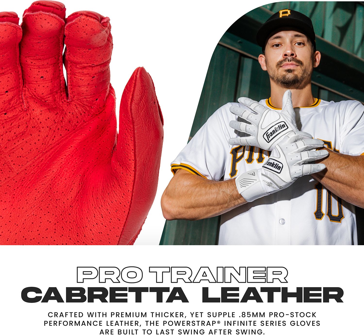 Franklin Adult Powerstrap Infinite Batting Gloves product image