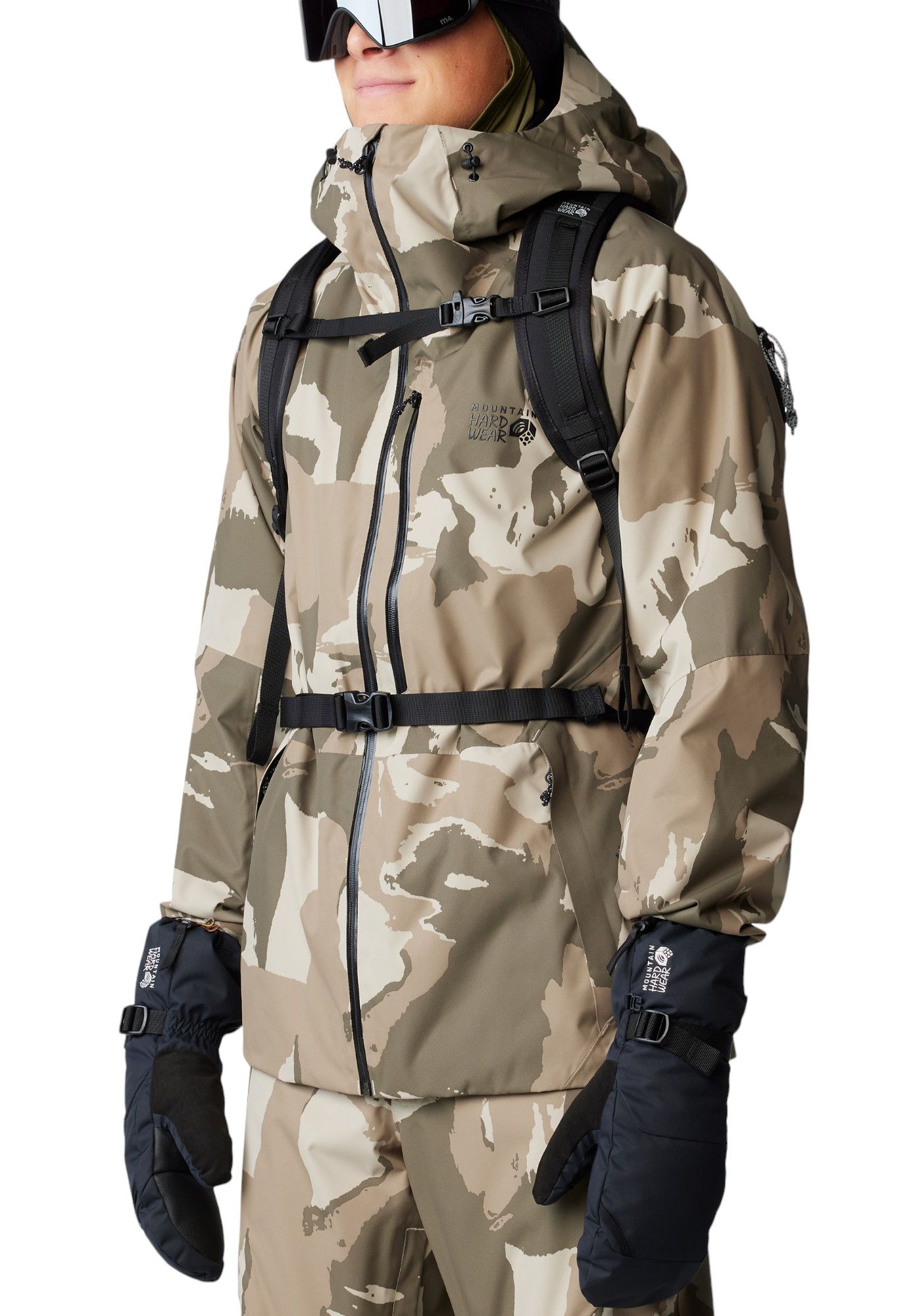 Mountain HardWear Men's 600 Summiter Down Jacket (Light Army Camo) hot Retail $160 M