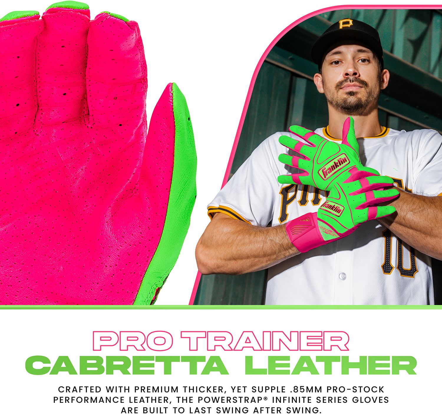 Franklin Adult Powerstrap Infinite Batting Gloves product image