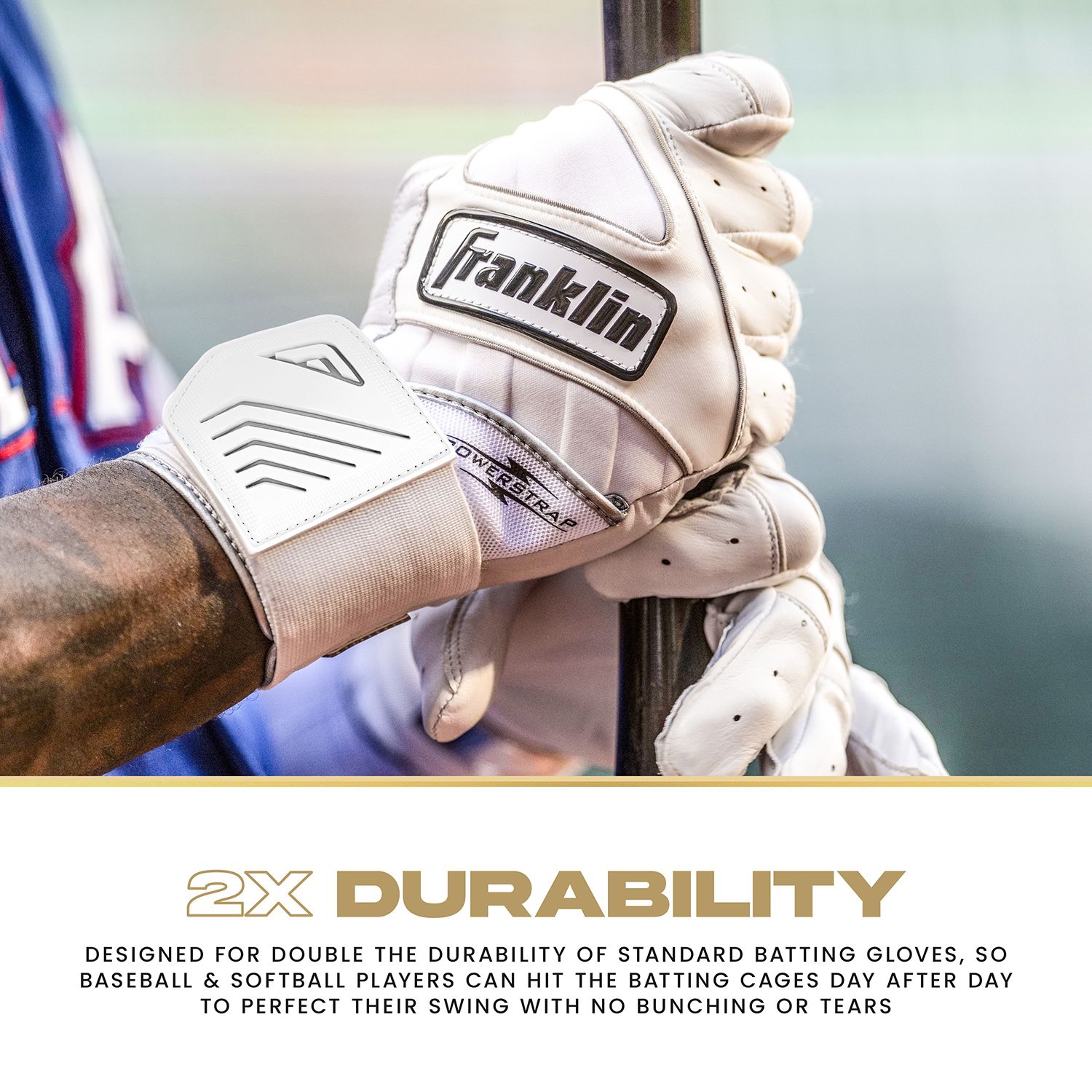 Franklin Adult Powerstrap Infinite Batting Gloves product image