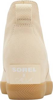 SOREL X CALIA Women's Out 'N About Slip-On Waterproof Wedge Booties product image