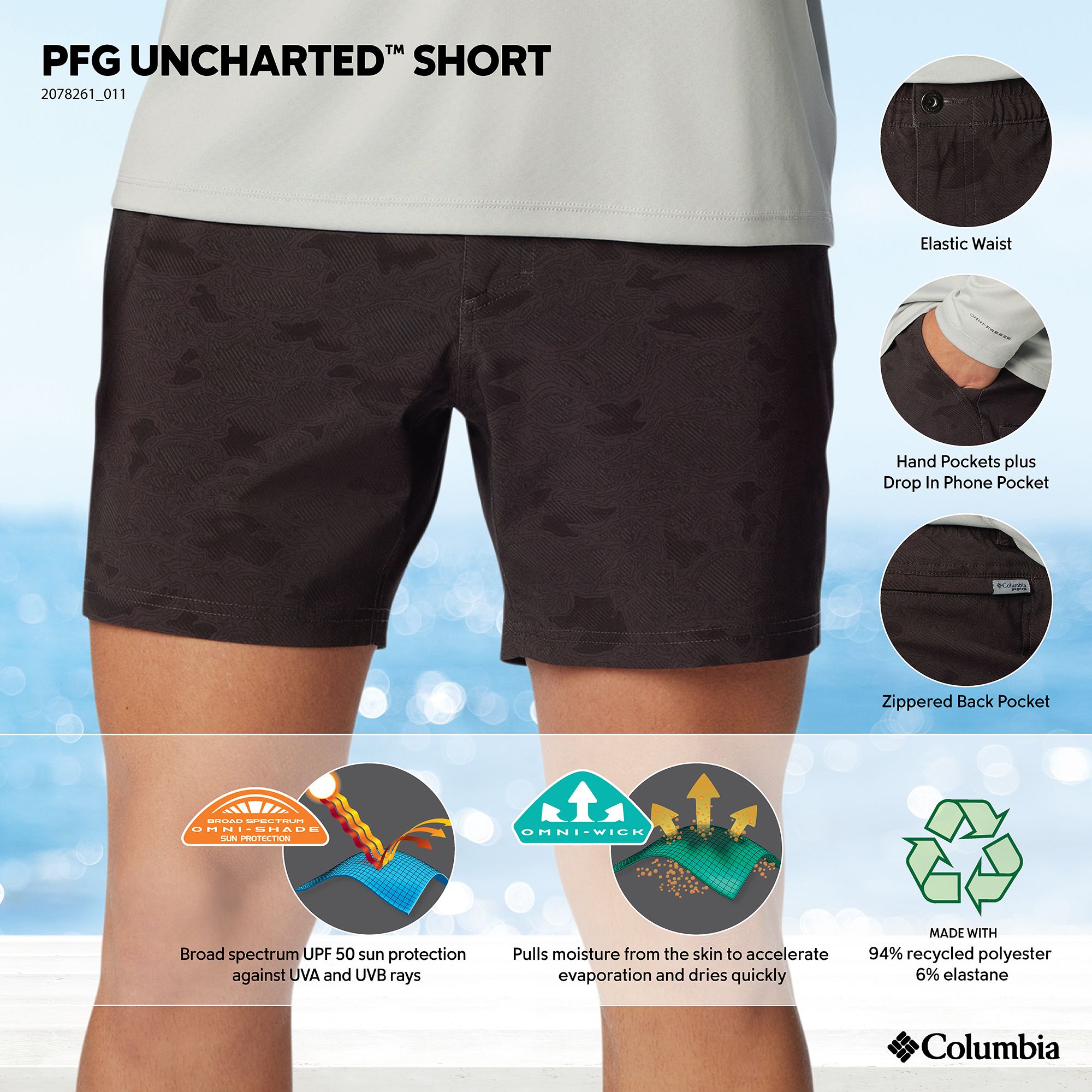 Columbia Men's PFG Uncharted Shorts product image