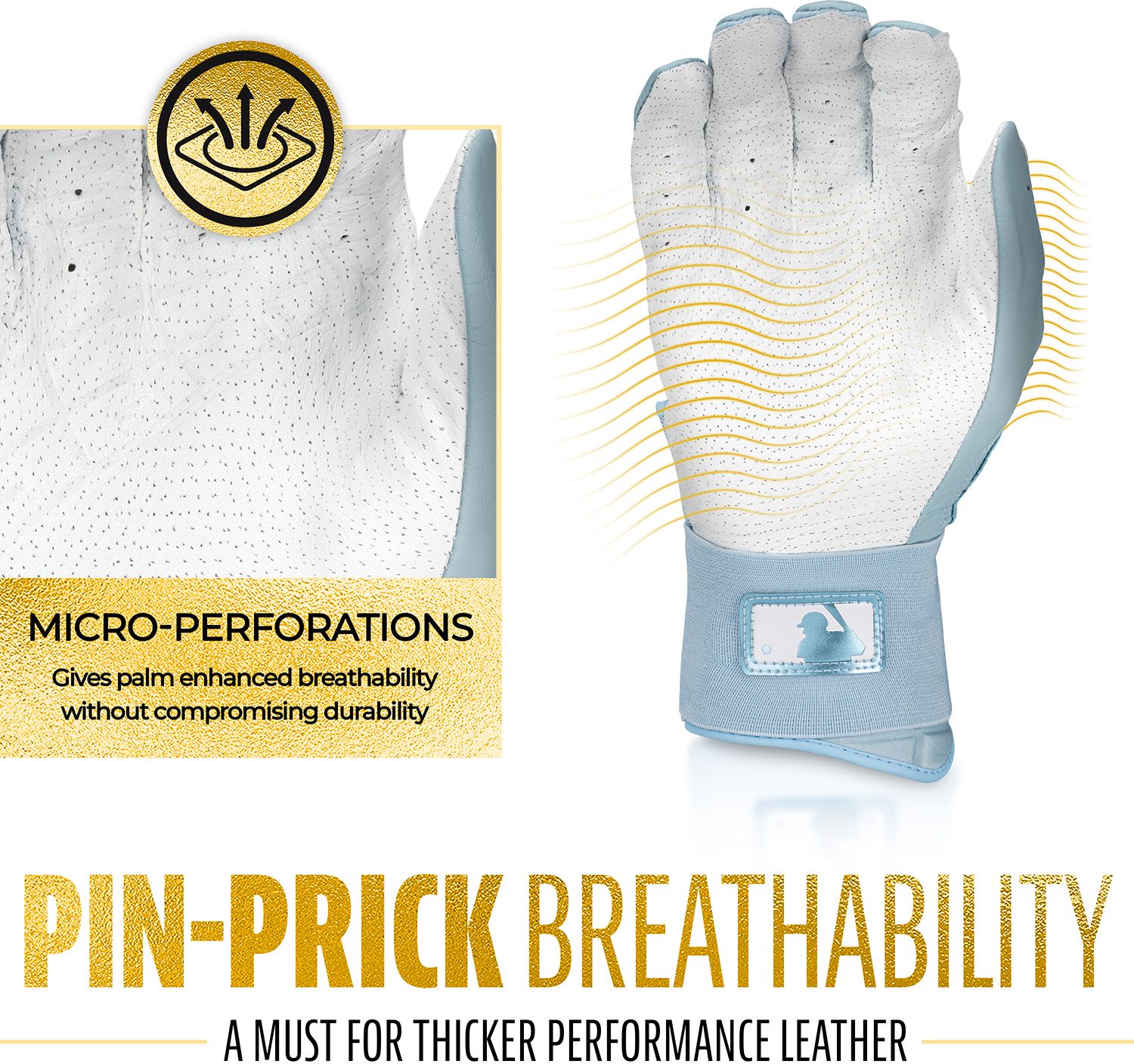 Franklin Adult Powerstrap Infinite Batting Gloves product image