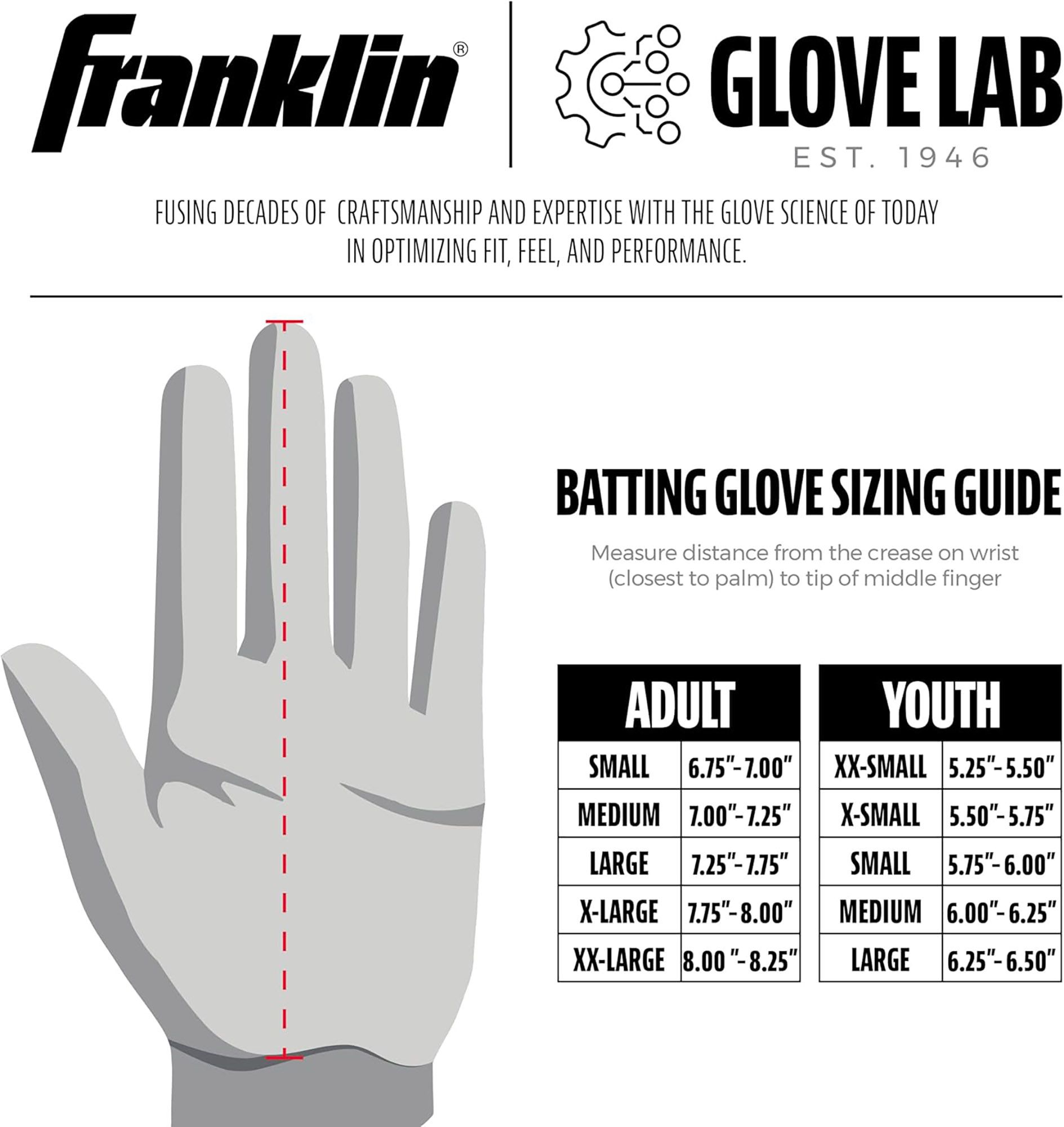 Franklin Adult Powerstrap Infinite Batting Gloves product image