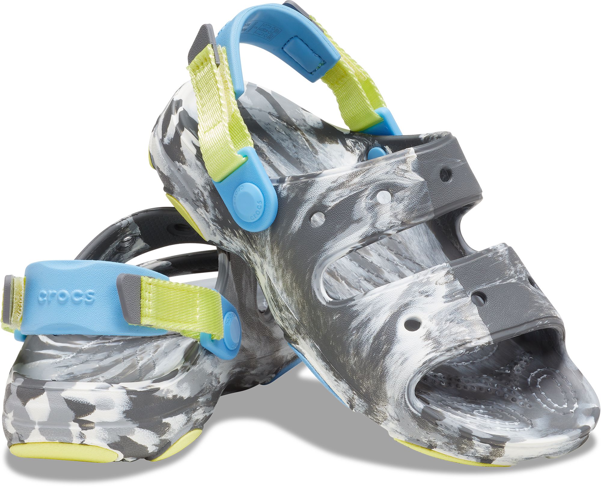 Crocs Kids' Classic All-Terrain Marbled Sandals product image