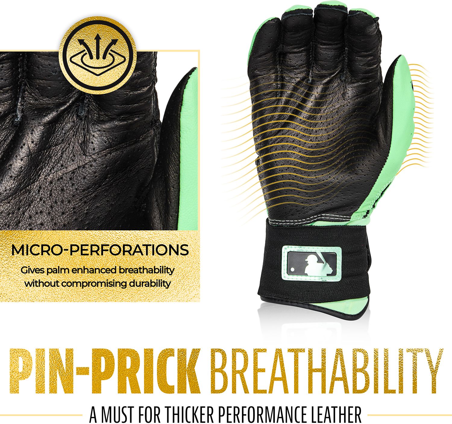 Franklin Adult Powerstrap Infinite Batting Gloves product image