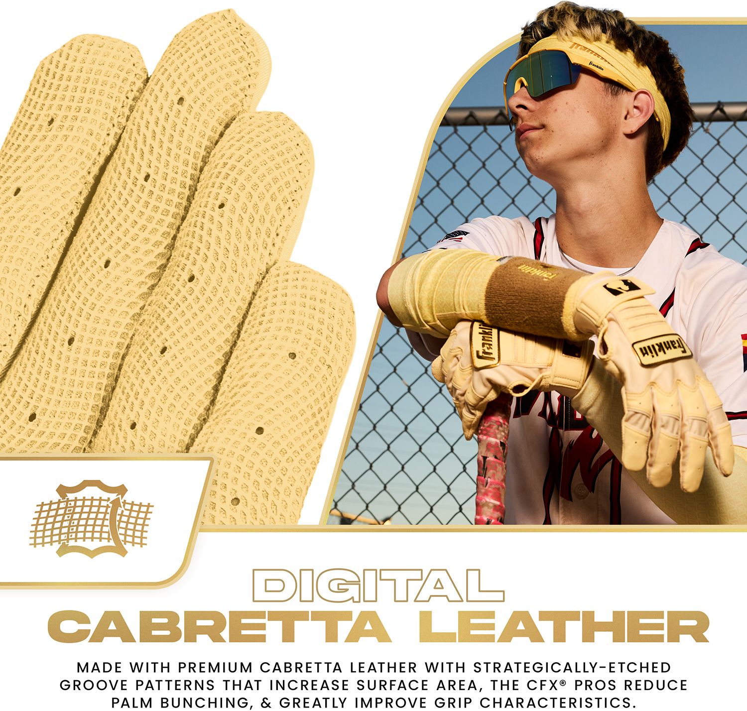 Franklin Adult CFX Pro Batting Gloves product image