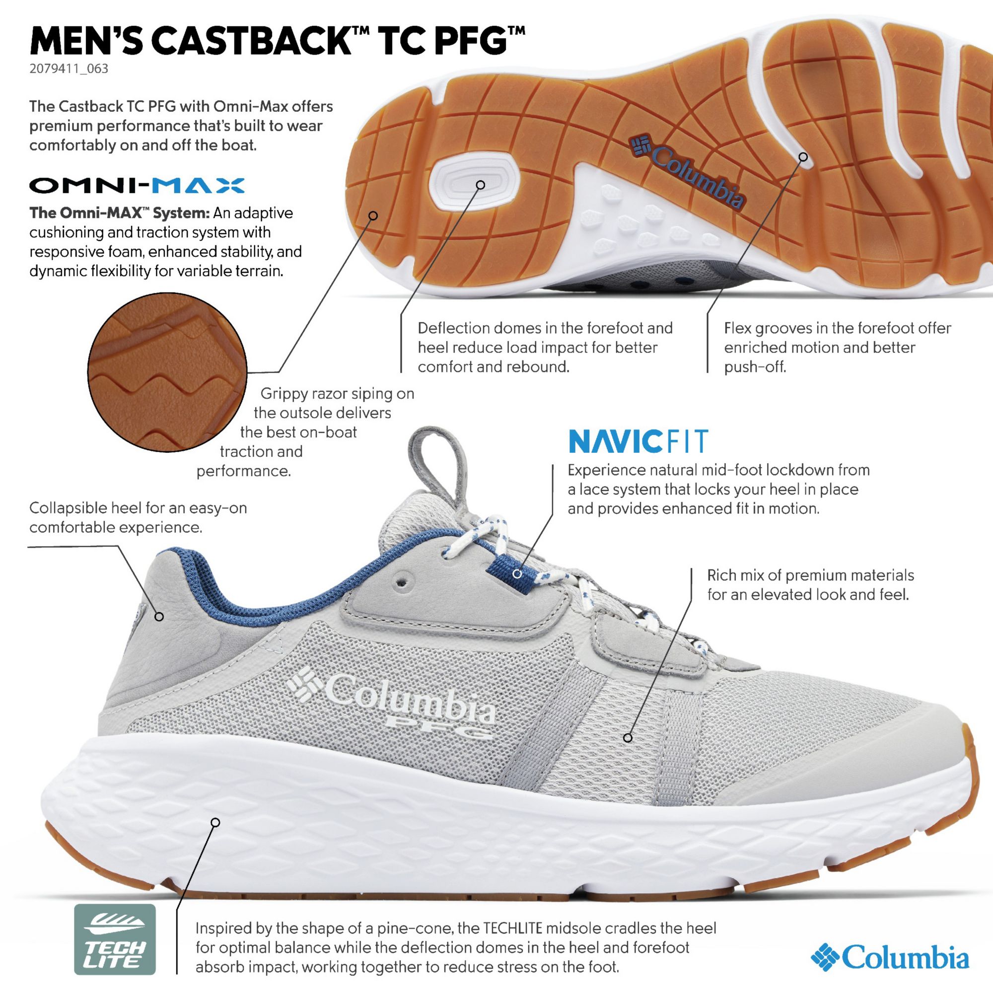 Columbia Men's PFG Castback TC Shoes | Dick's Sporting Goods