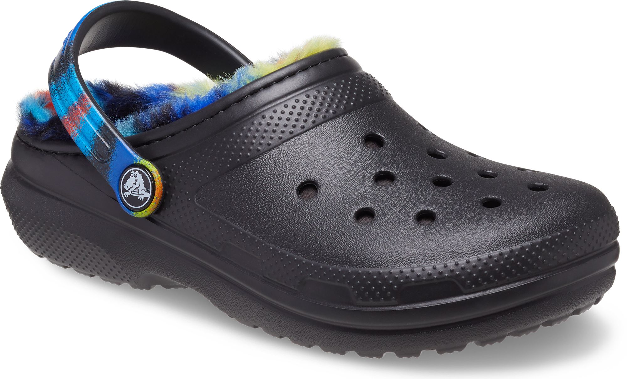 Crocs Kids' Classic Lined Spray Dye Clogs product image