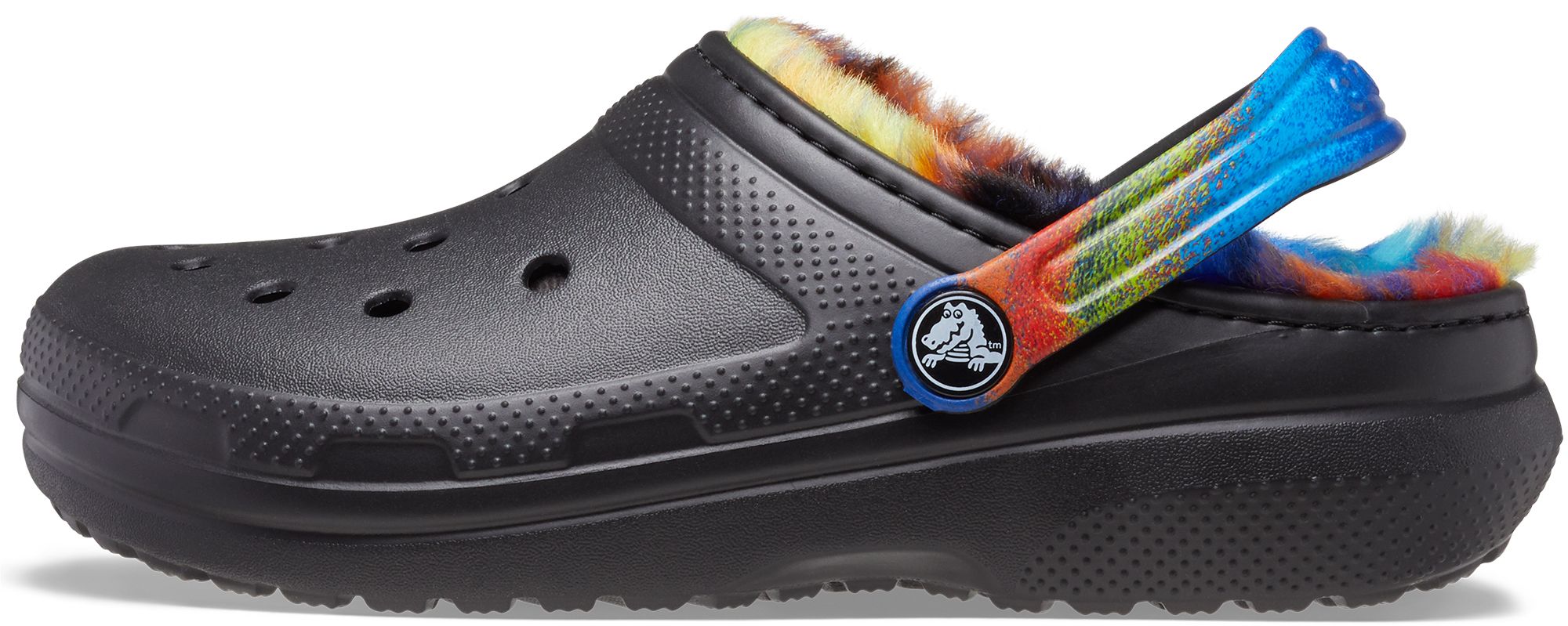 Crocs Kids' Classic Lined Spray Dye Clogs product image