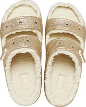 Crocs Adult Classic Cozzzy Glitter Sandals product image