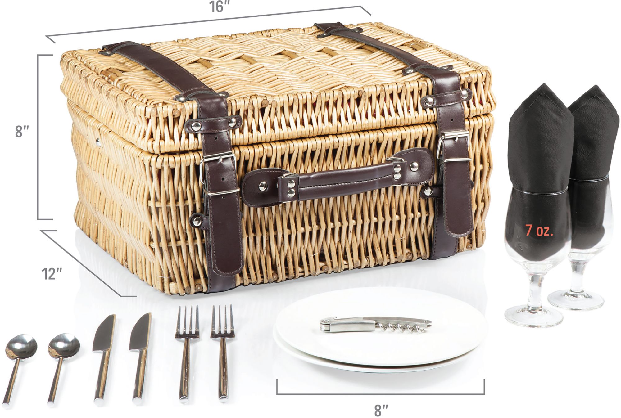 Picnic Time Las Vegas Raiders Champion Picnic Basket product image