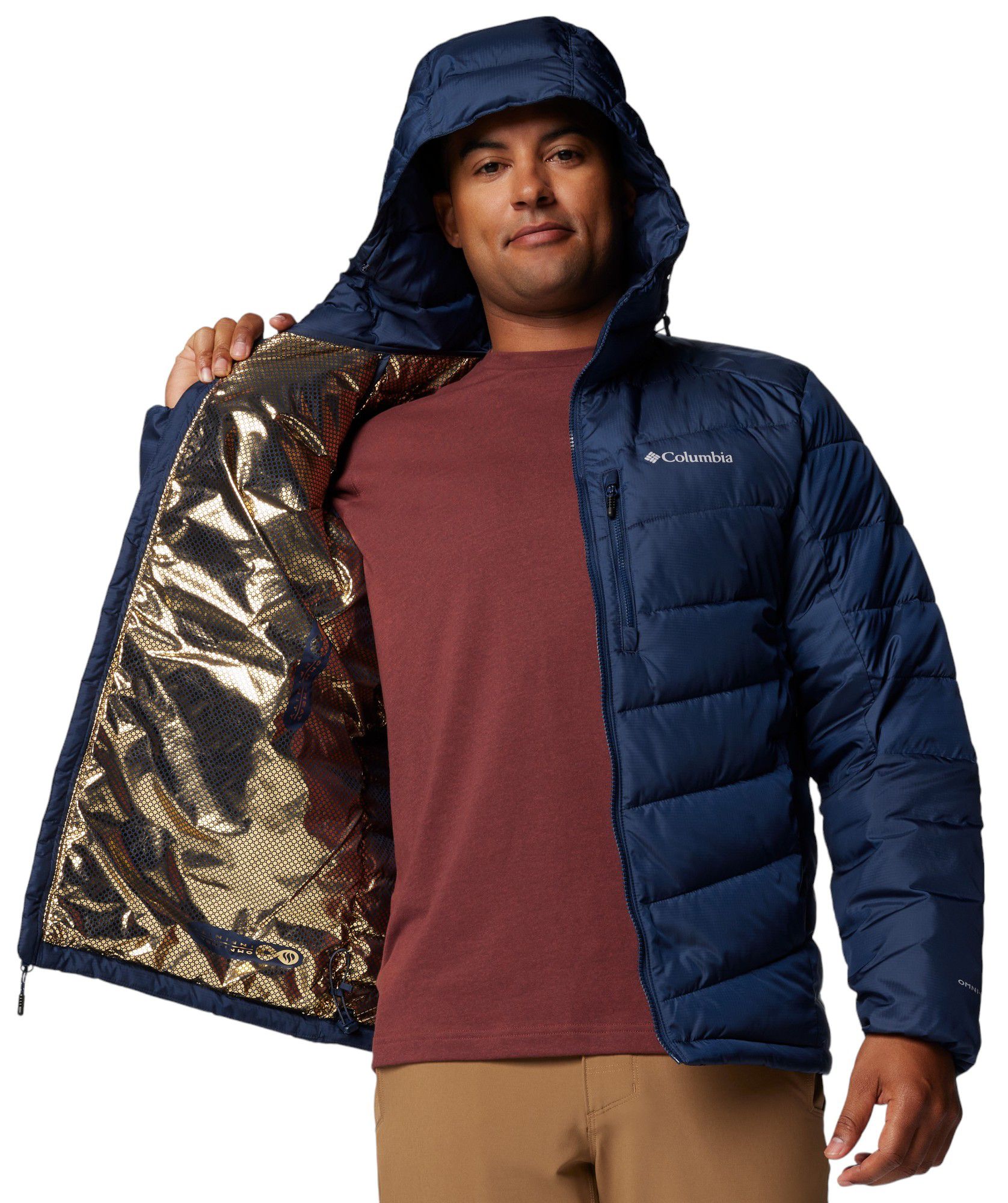 Columbia Men's Labyrinth Loop Hooded Puffer Jacket product image