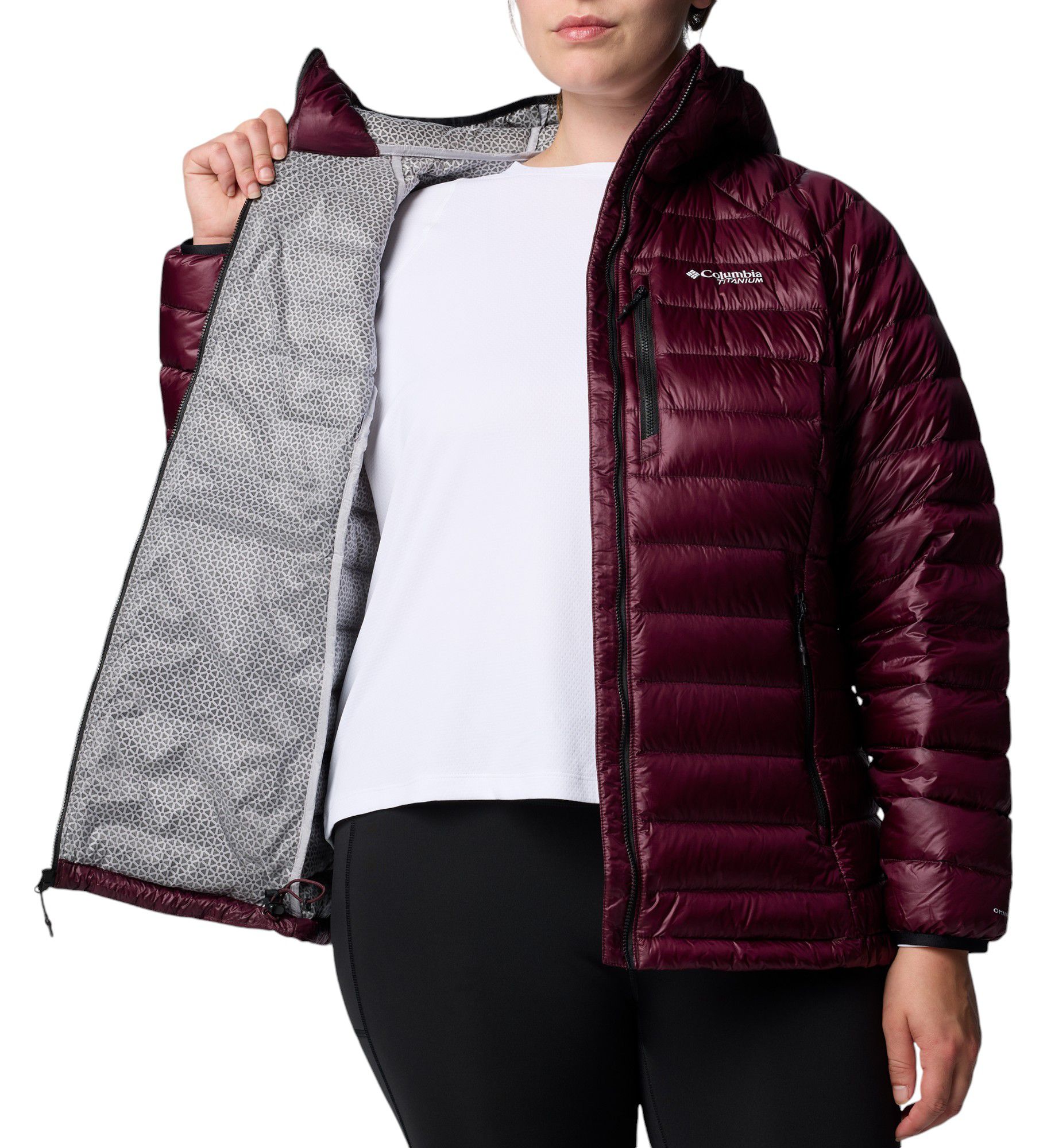Columbia Women's Arctic Crest Down Hooded Jacket product image