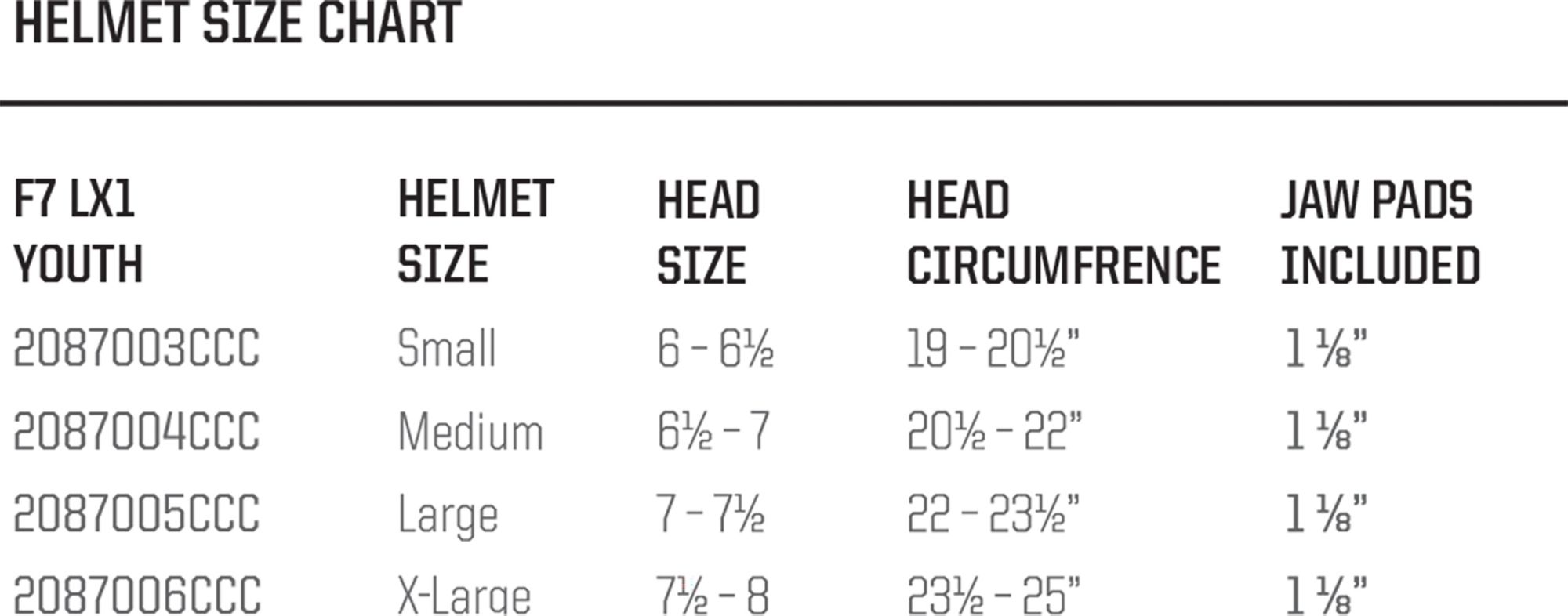 Schutt F7 LX1 Youth Football Helmet product image