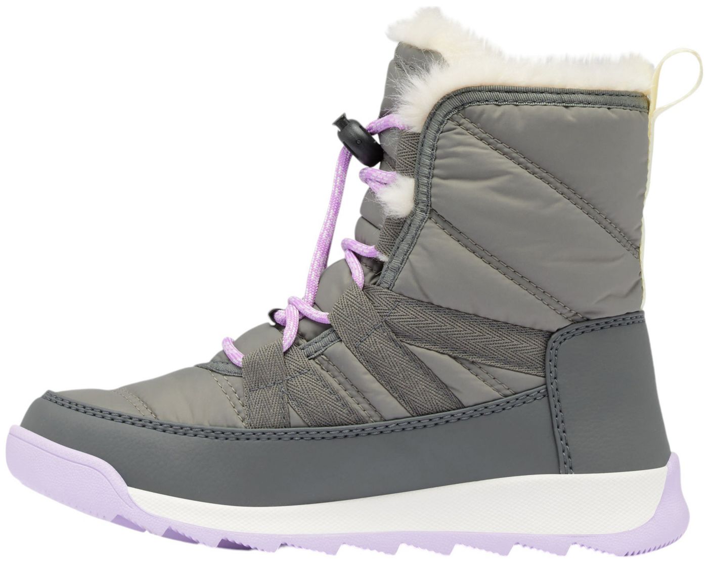 NEW Sorel Size 6 Girl's Youth Whitney II Short Waterproof outlet Boots, Quarry